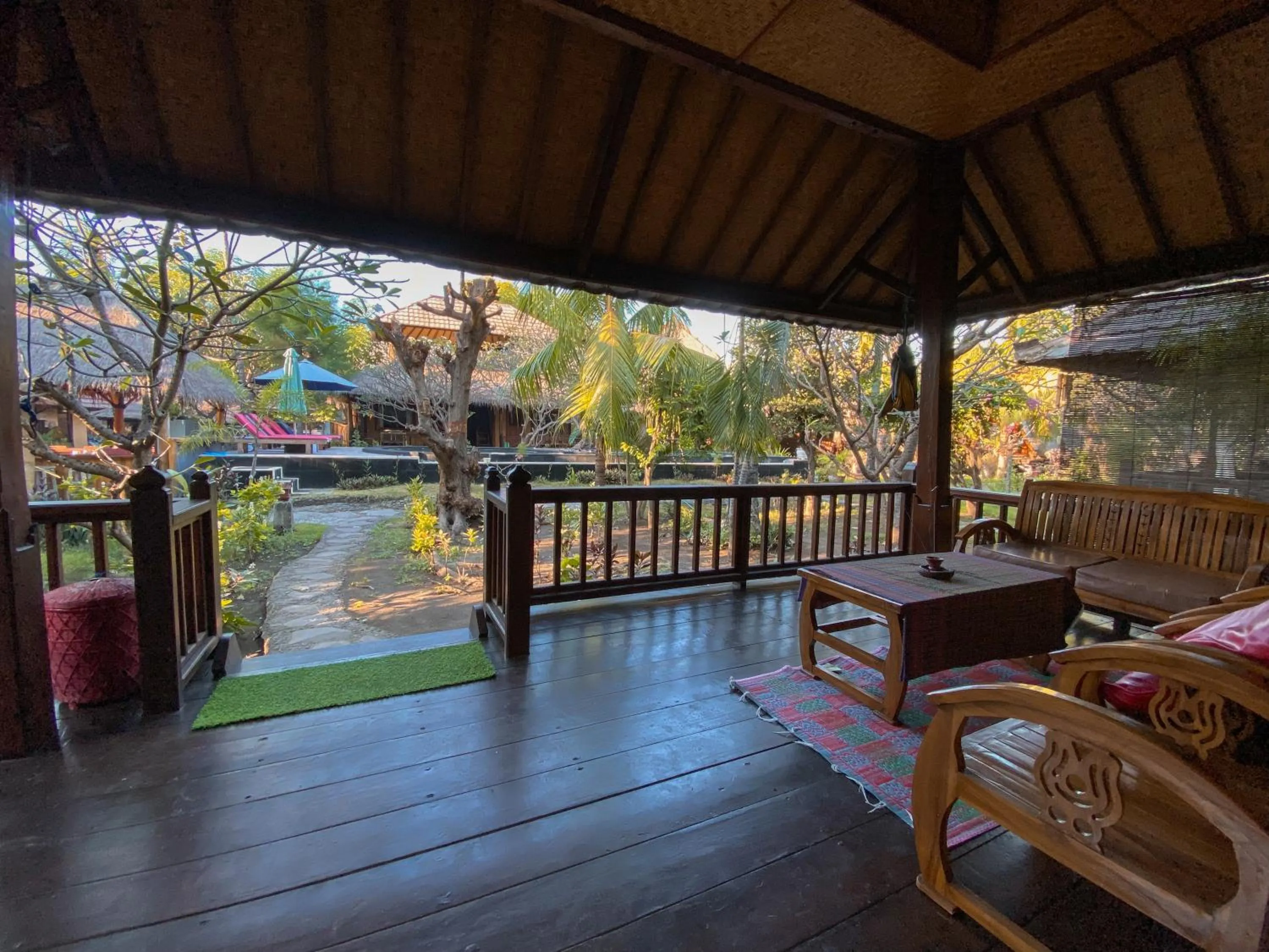 Balcony/Terrace in Sejuk Cottages