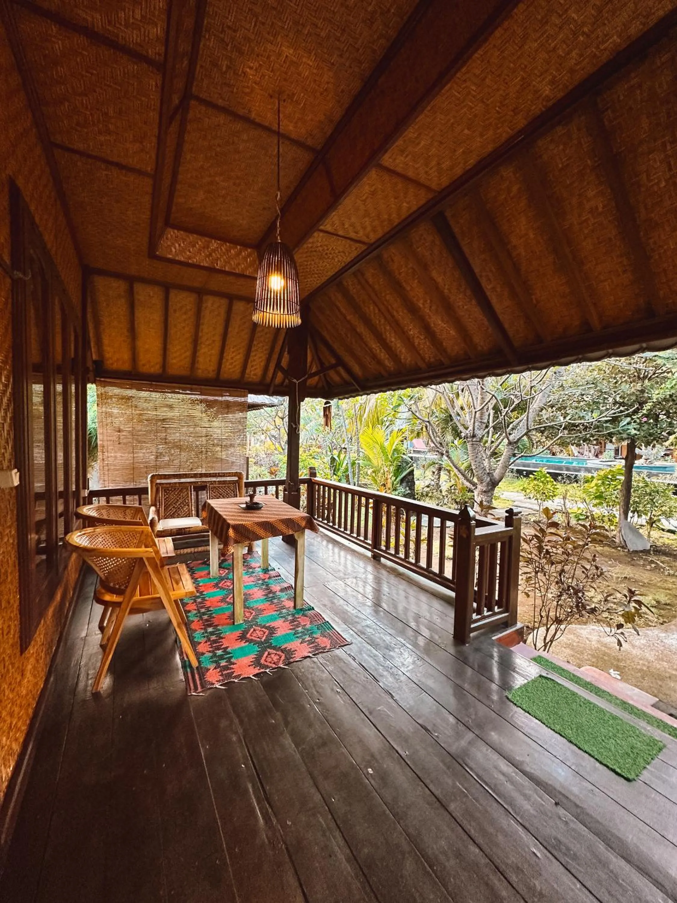 Patio in Sejuk Cottages