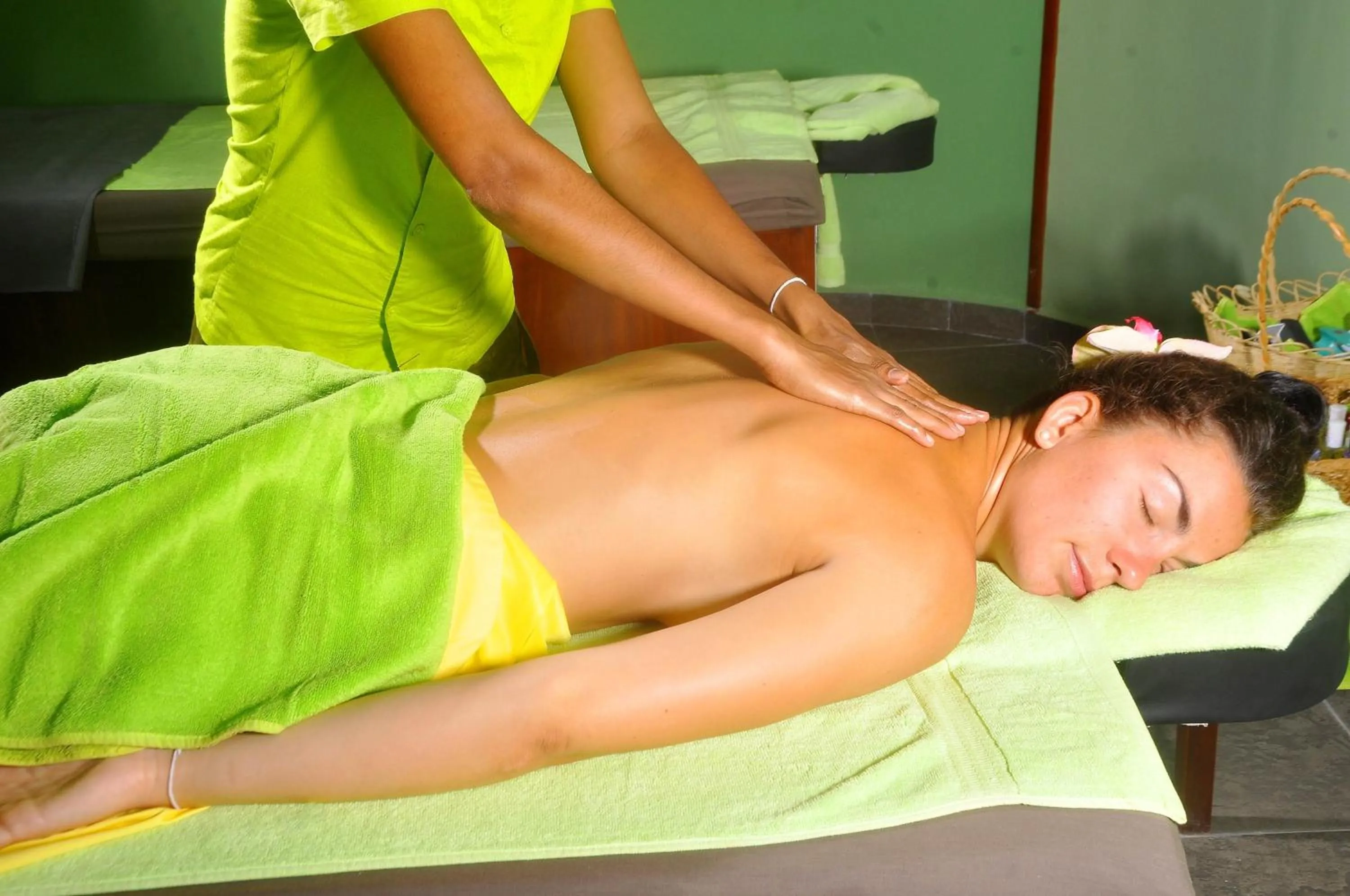 Massage in The Beach Cabanas Retreat & Spa