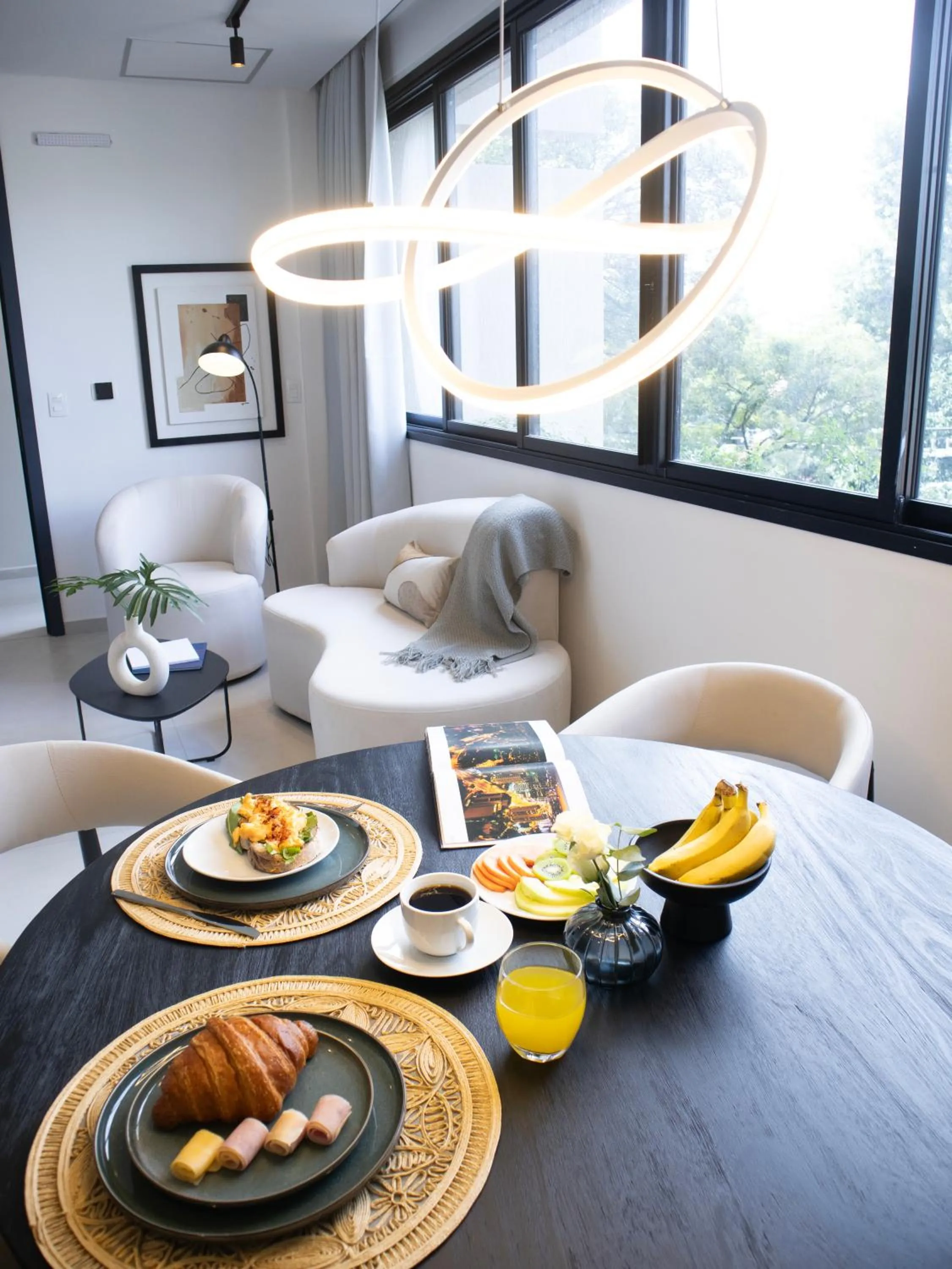 Living room in Divina Tower Apart Hotel