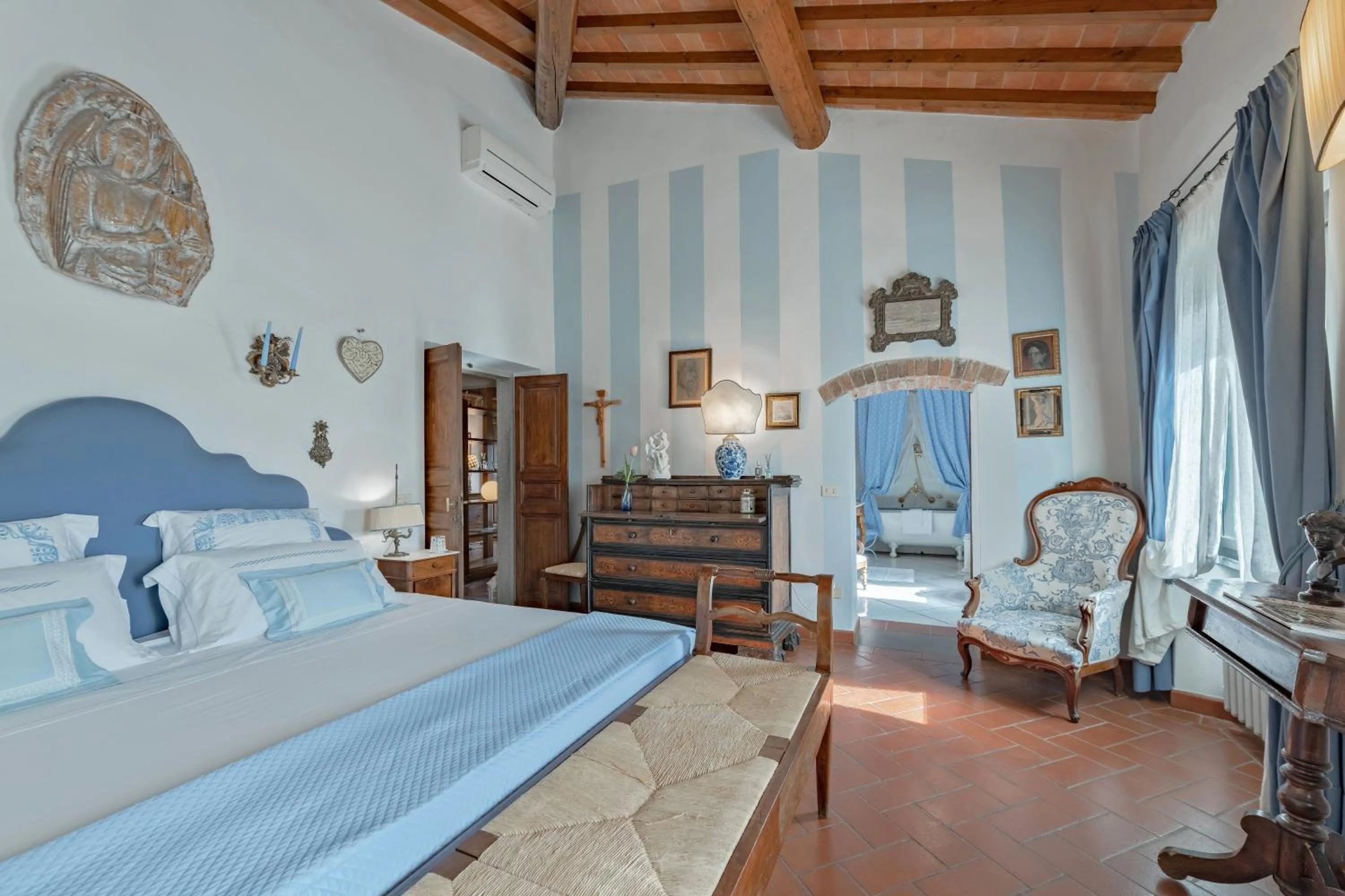 Bed in La Casa Gialla