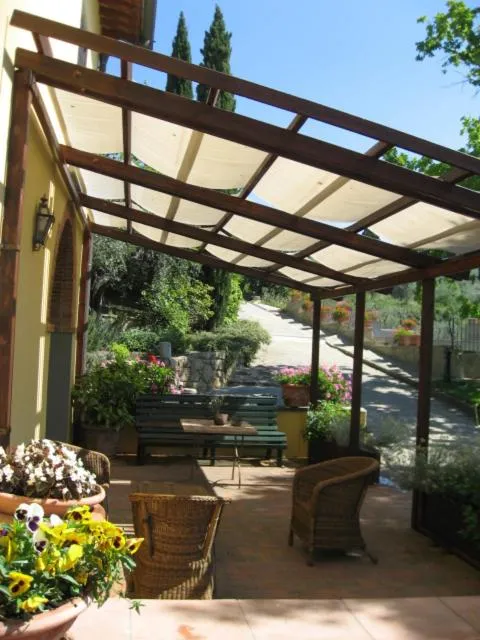 Patio in La Casa Gialla