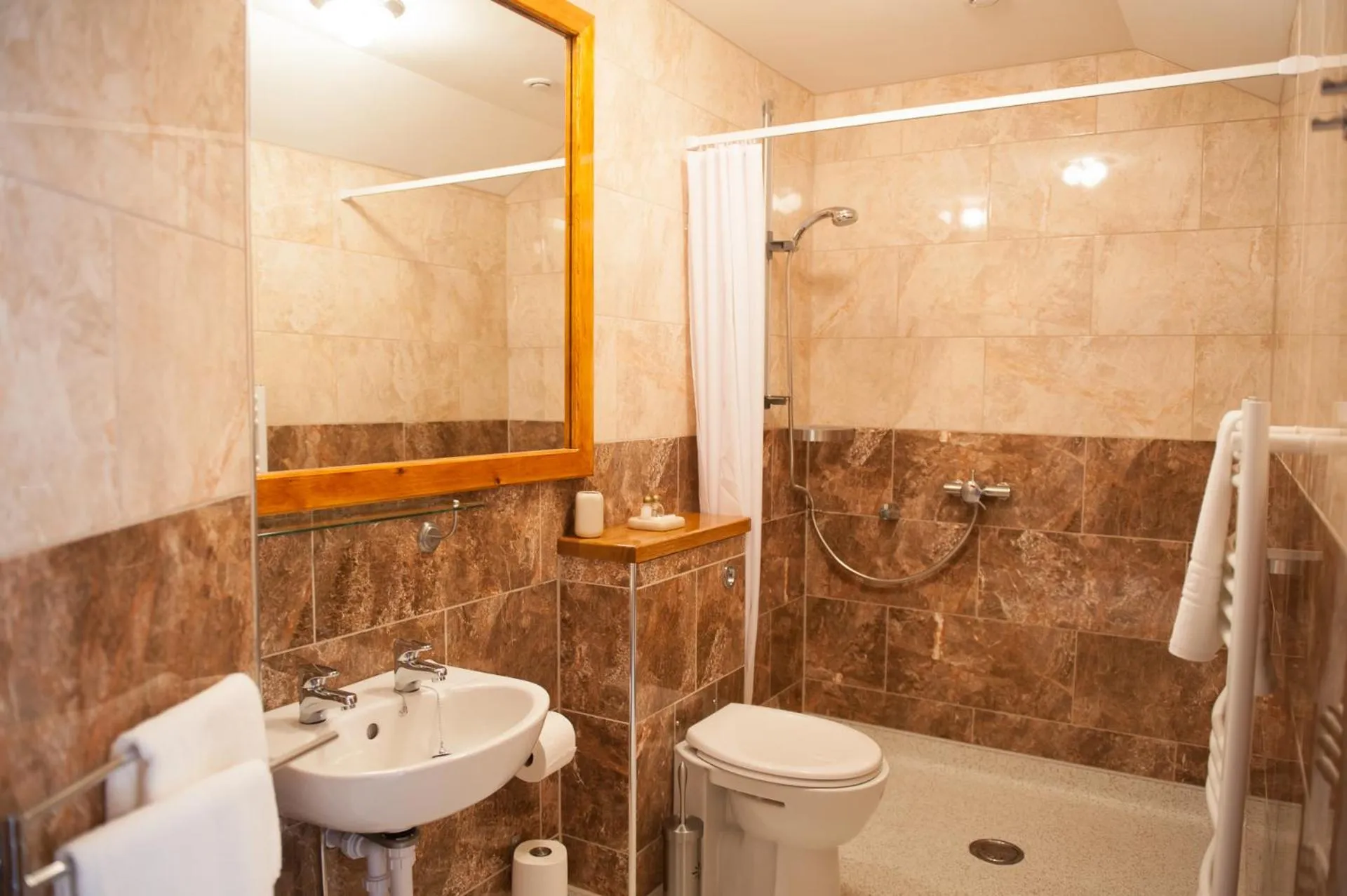 Shower in The Little Crown Inn