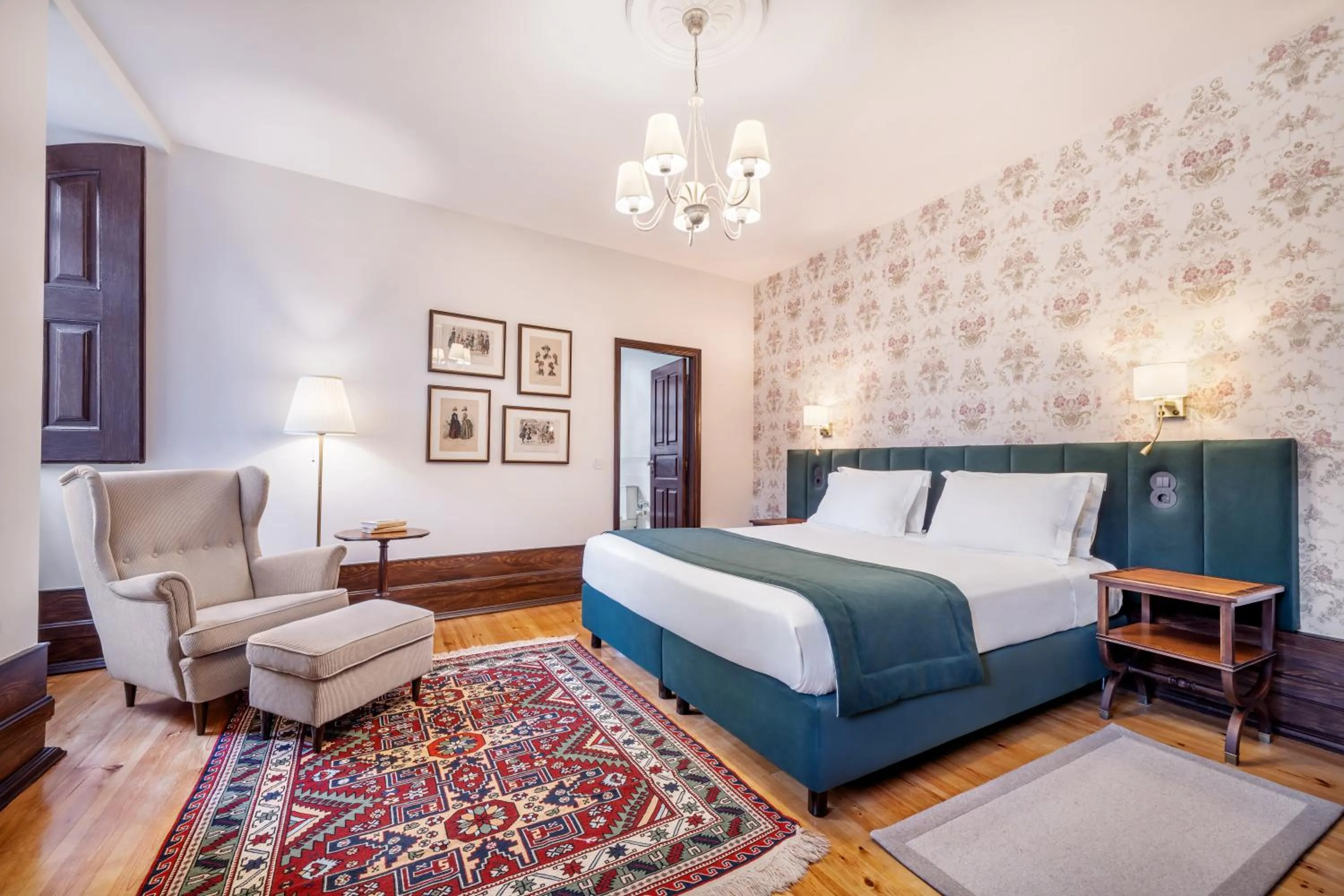 Bed in Solar das Tilias - Historic House