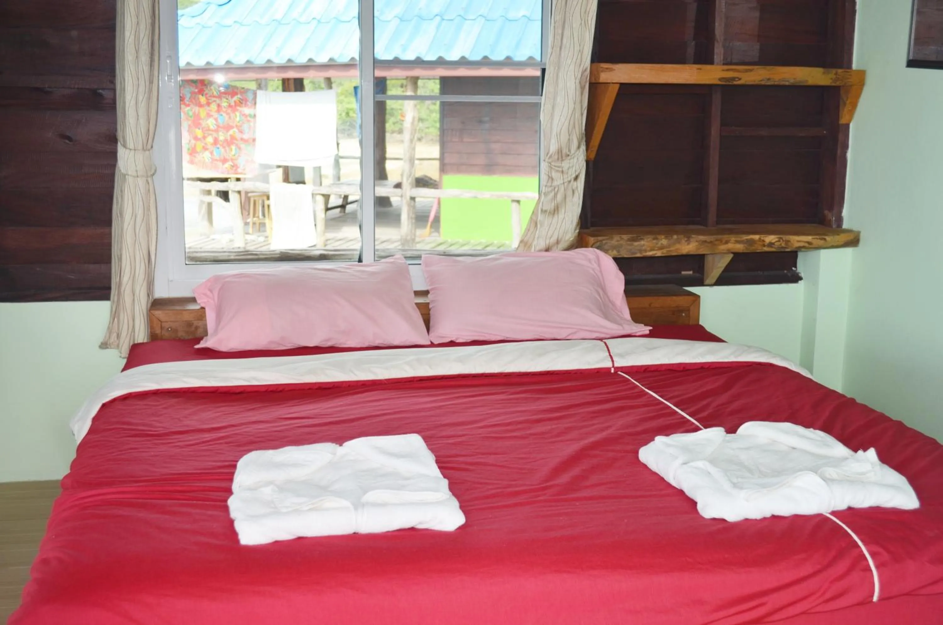 Bed in Koh Chang Resort