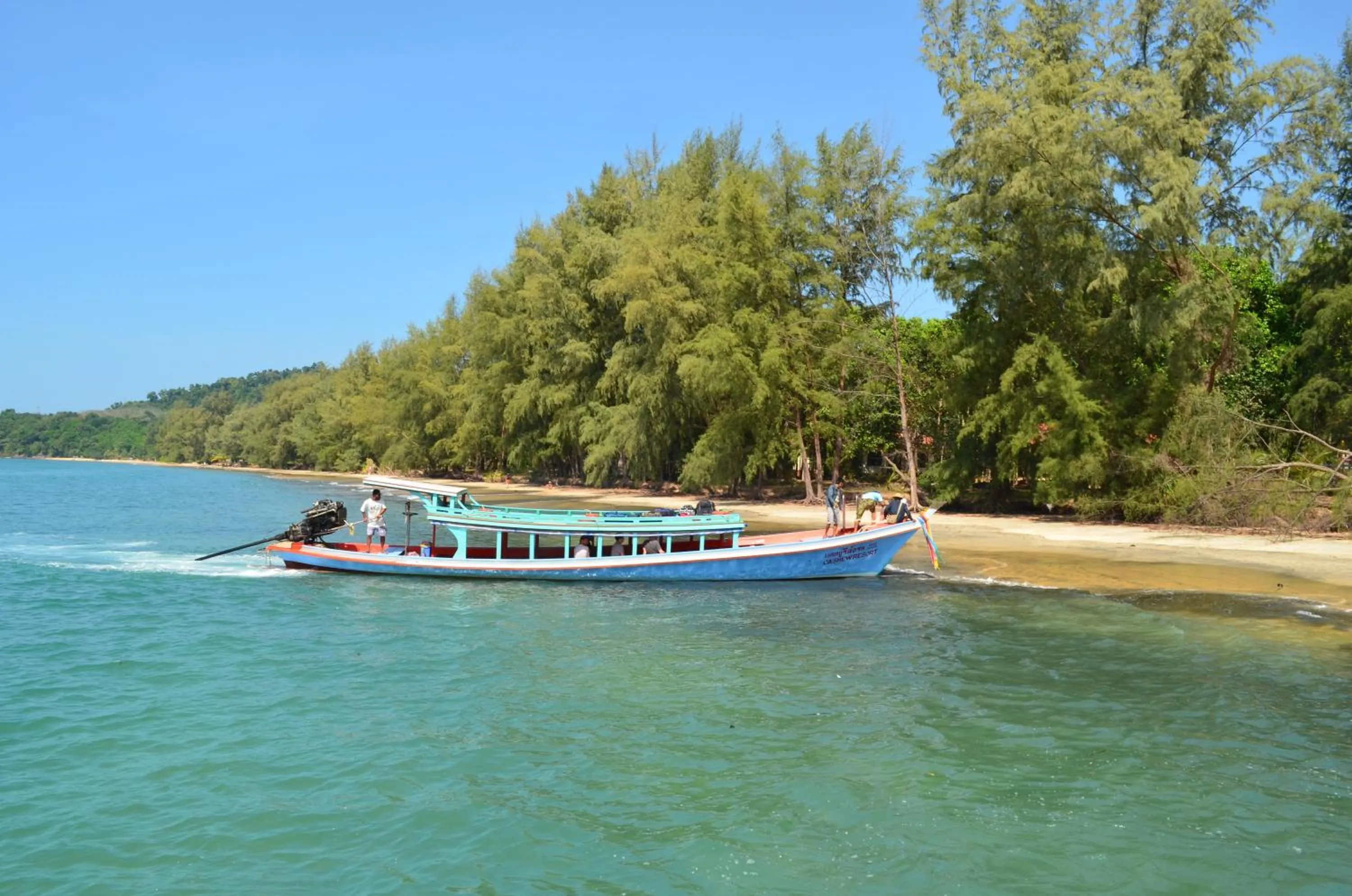 Fishing, Beach in Koh Chang Resort