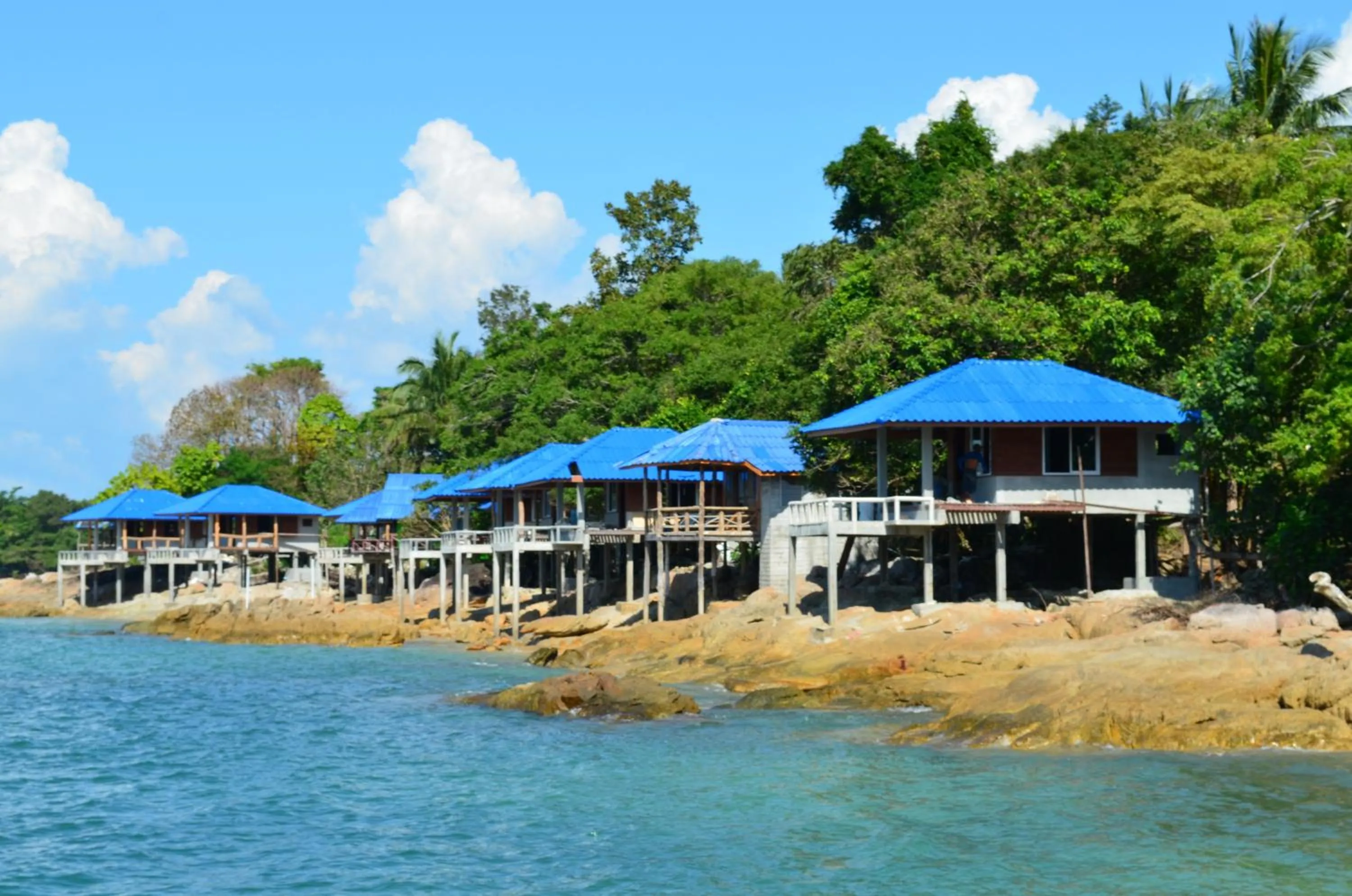 Patio, Beach in Koh Chang Resort