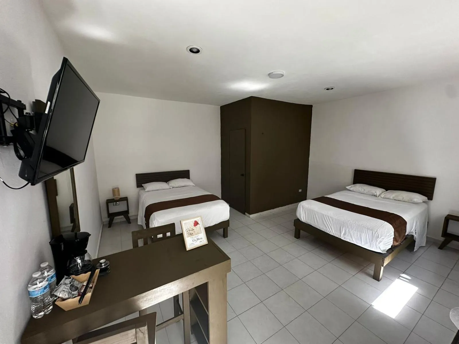 Bed in White Sand Playa