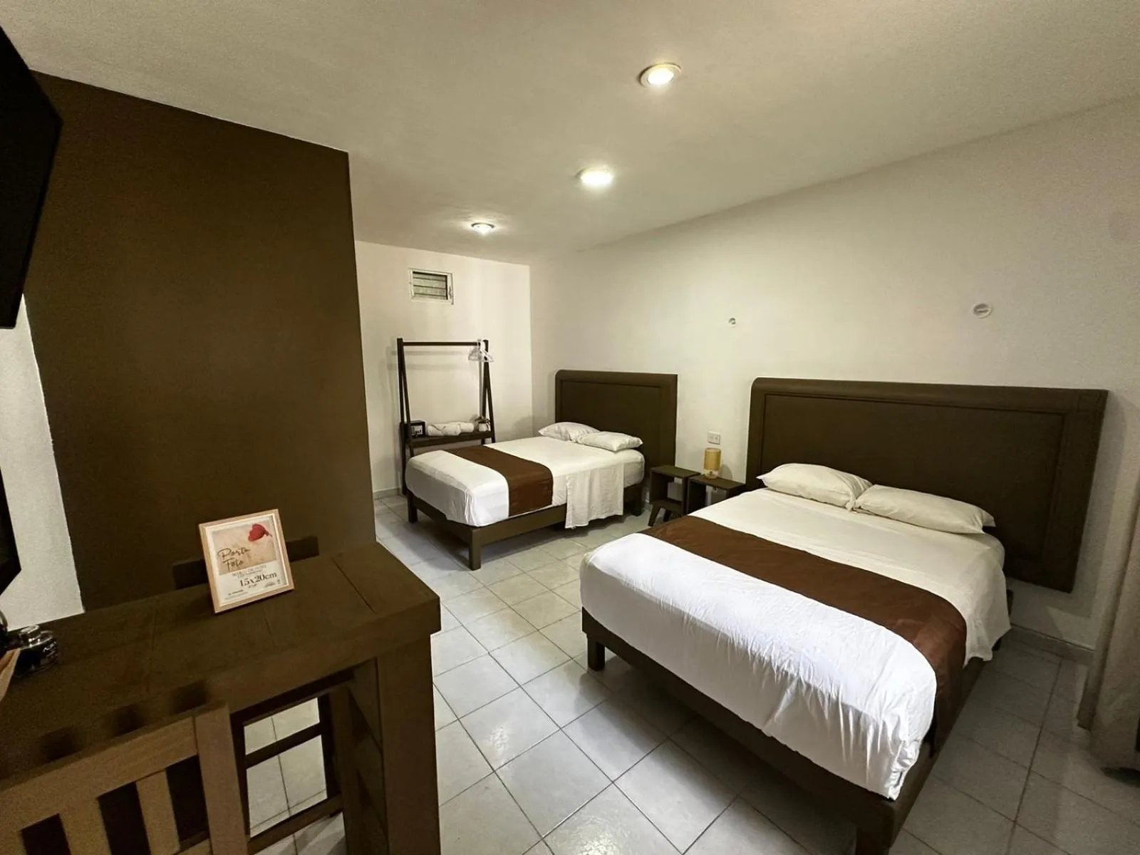 Bed in White Sand Playa