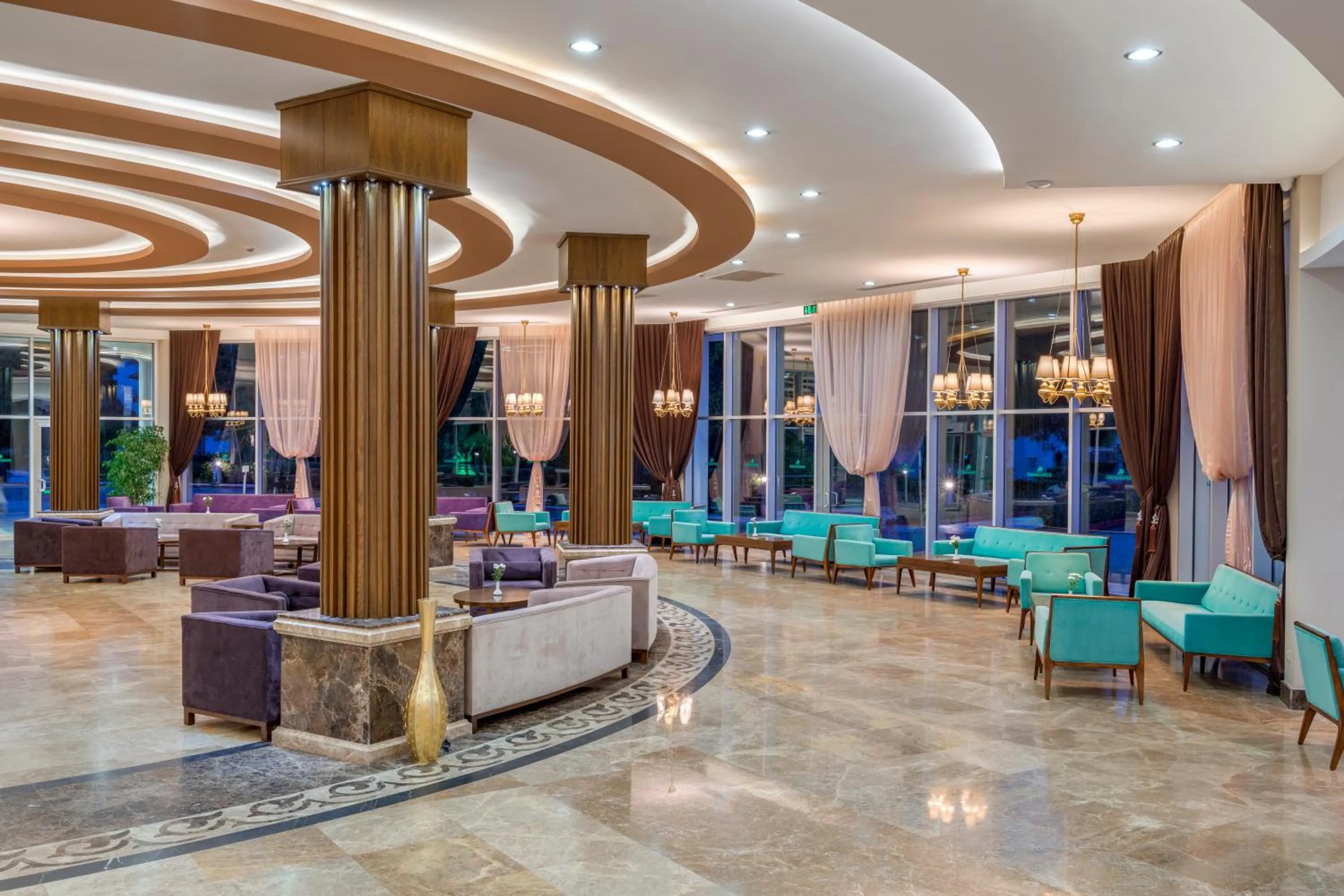 Property building in Green Max Hotel