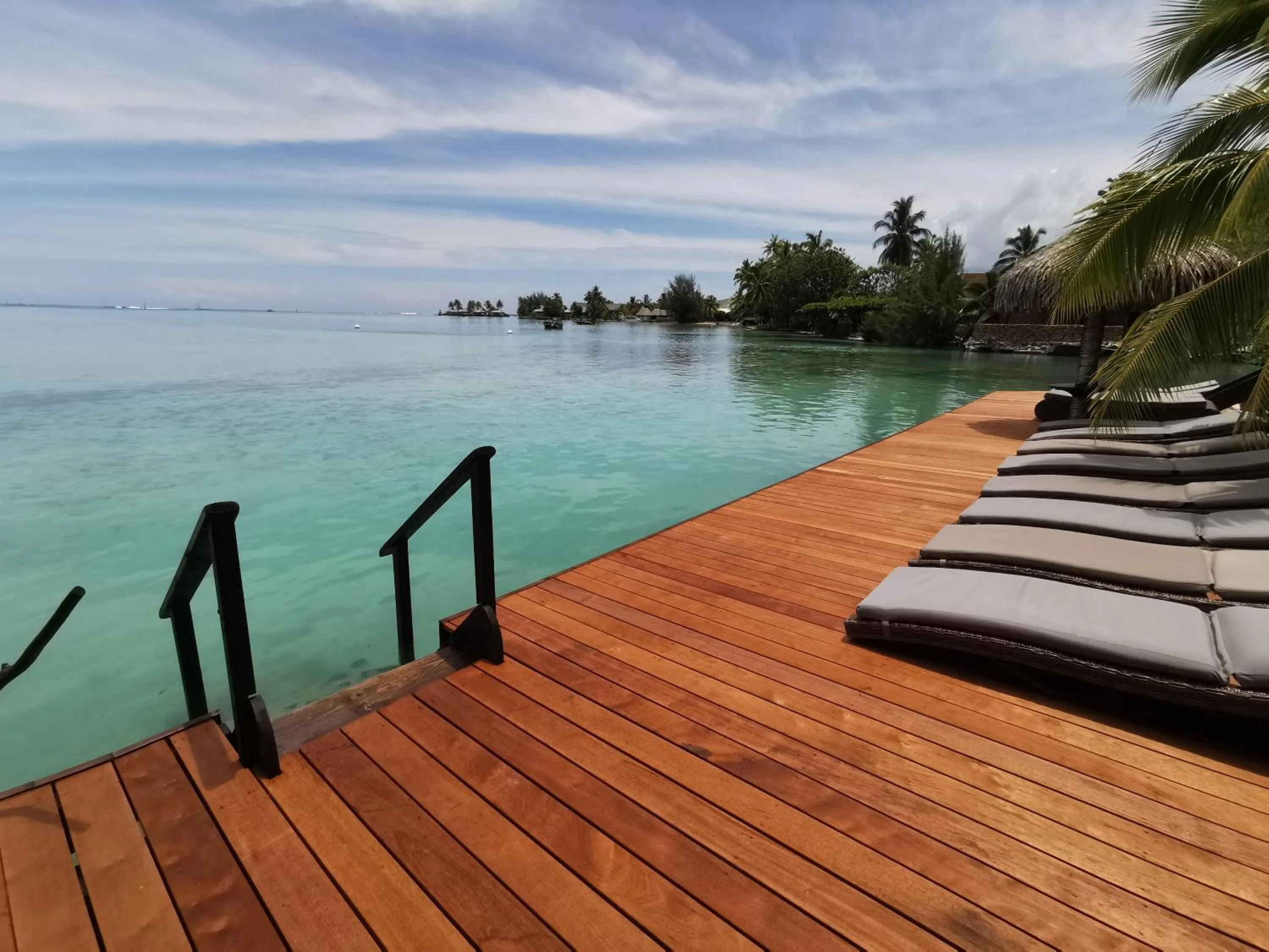 Solarium in Hôtel Fenua Mata'i'oa
