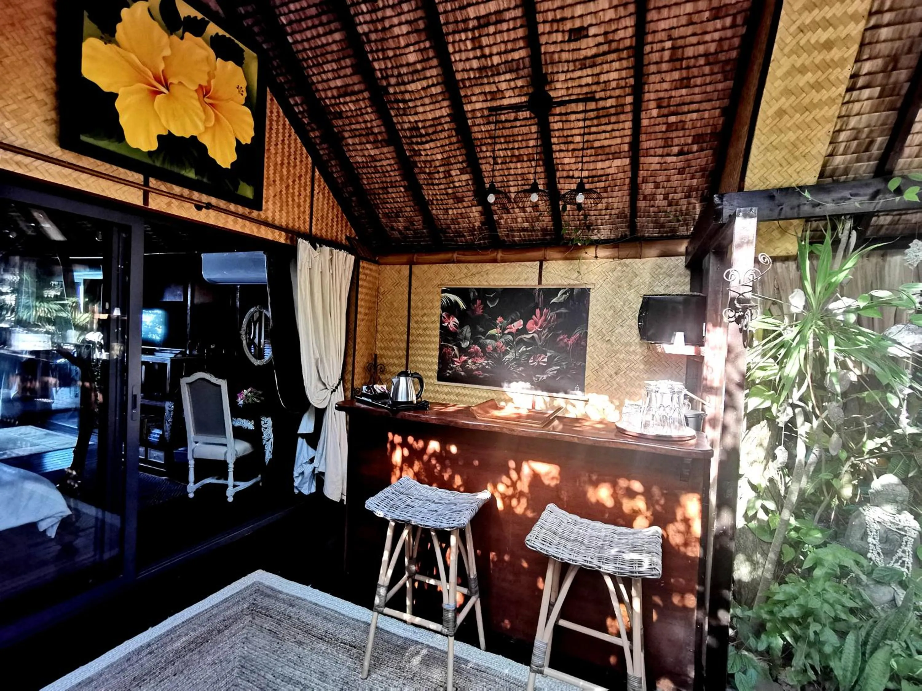 kitchen in Hôtel Fenua Mata'i'oa