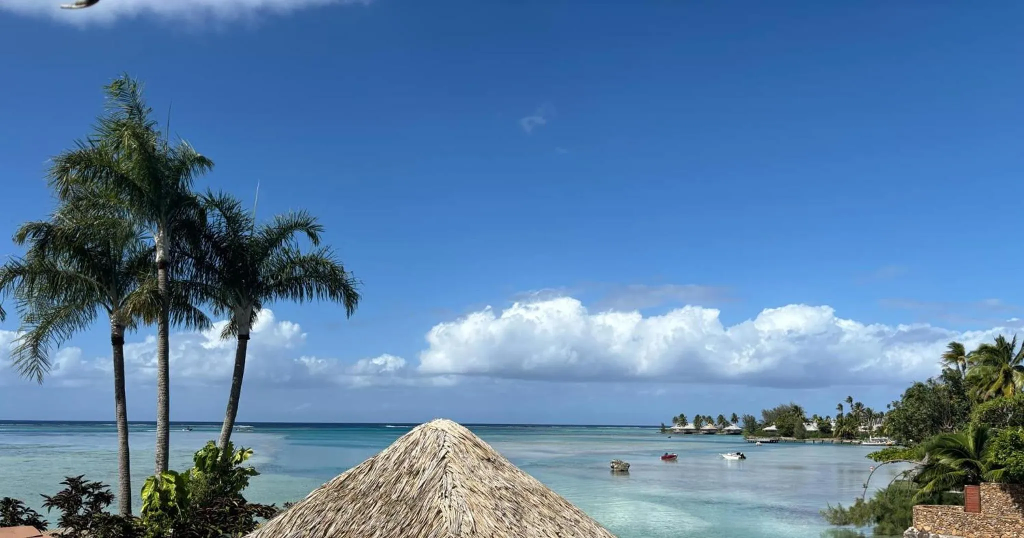 Sea view in Hôtel Fenua Mata'i'oa