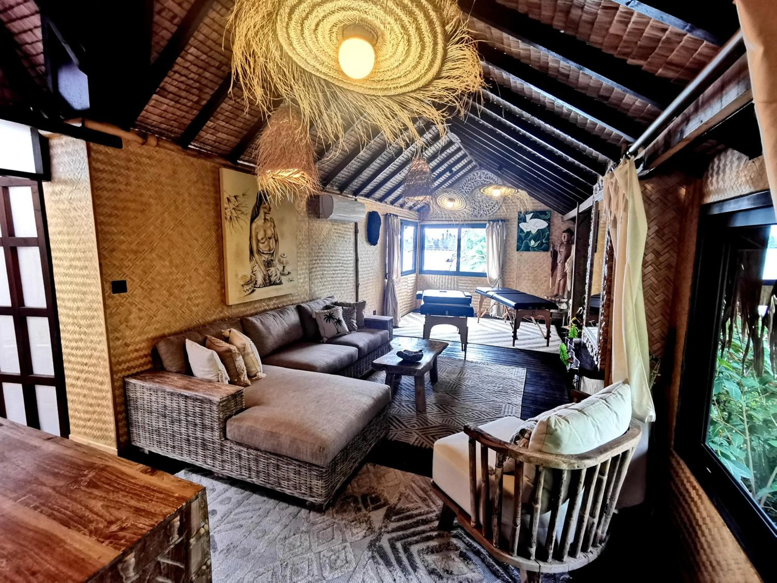 Spa and wellness centre/facilities in Hôtel Fenua Mata'i'oa