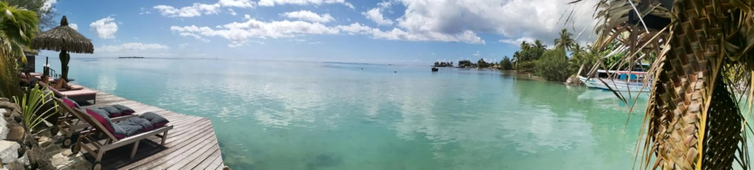 Sea view in Hôtel Fenua Mata'i'oa