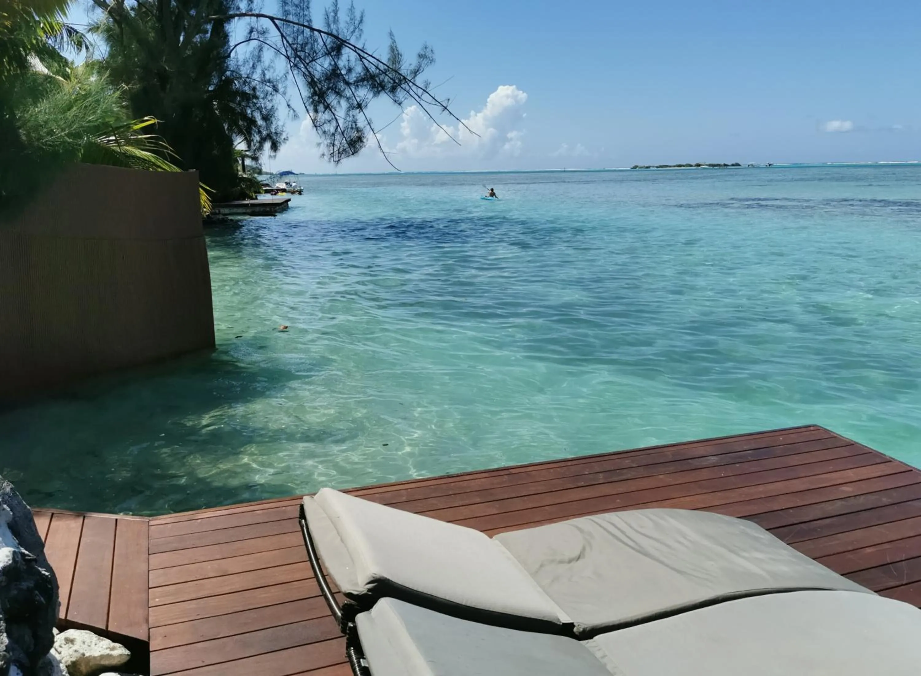Patio in Hôtel Fenua Mata'i'oa
