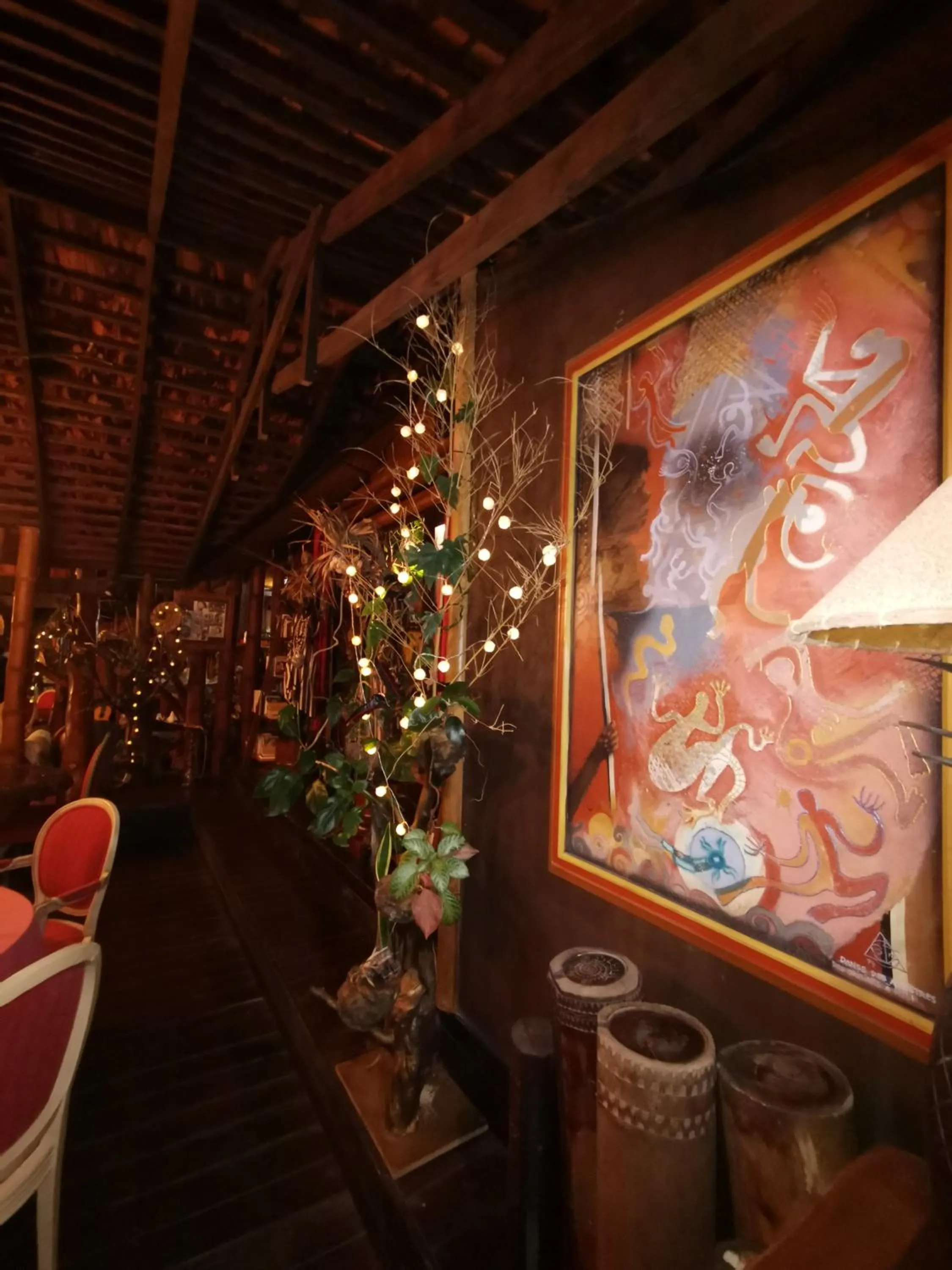 Living room in Hôtel Fenua Mata'i'oa