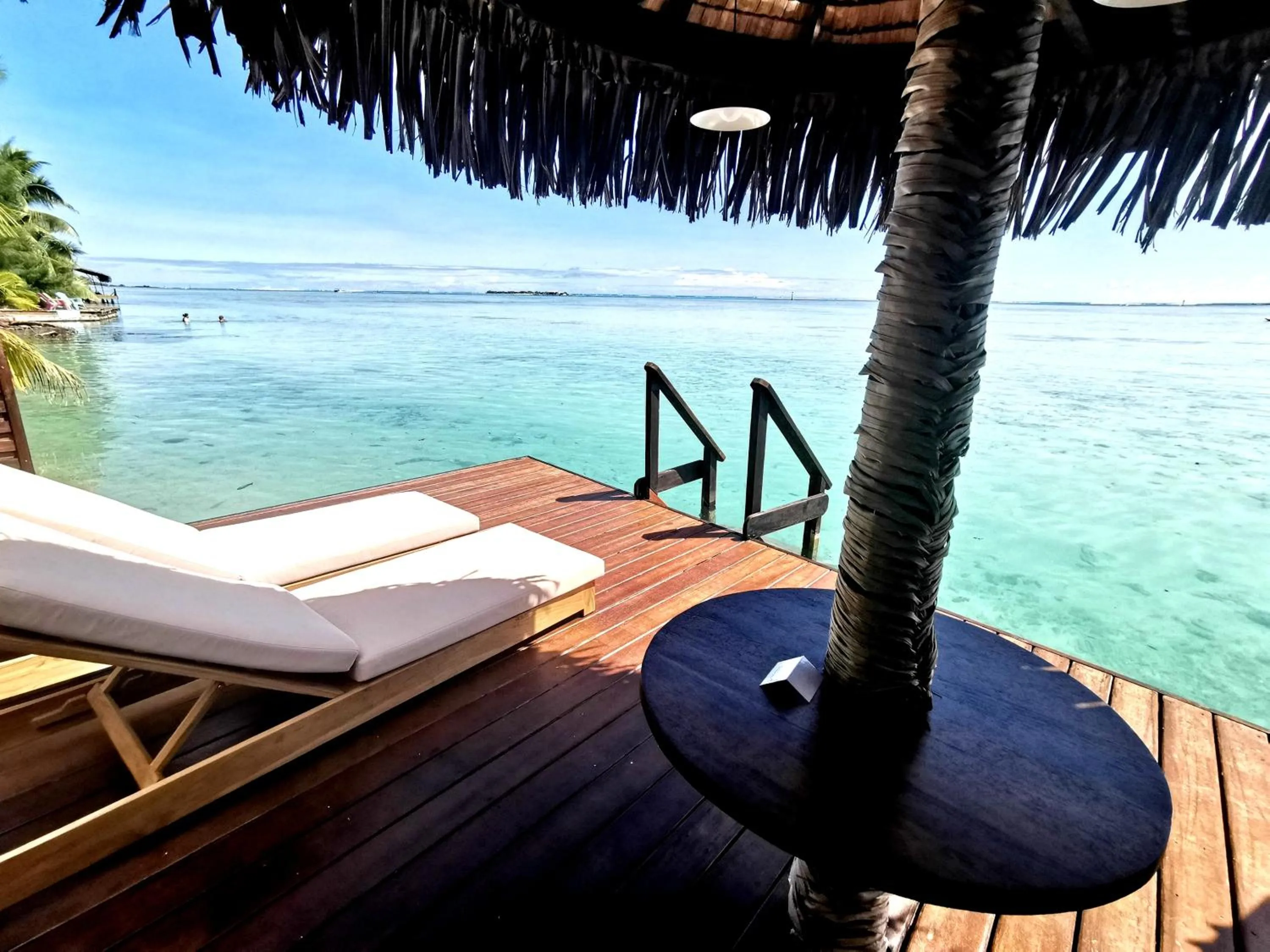 Patio in Hôtel Fenua Mata'i'oa