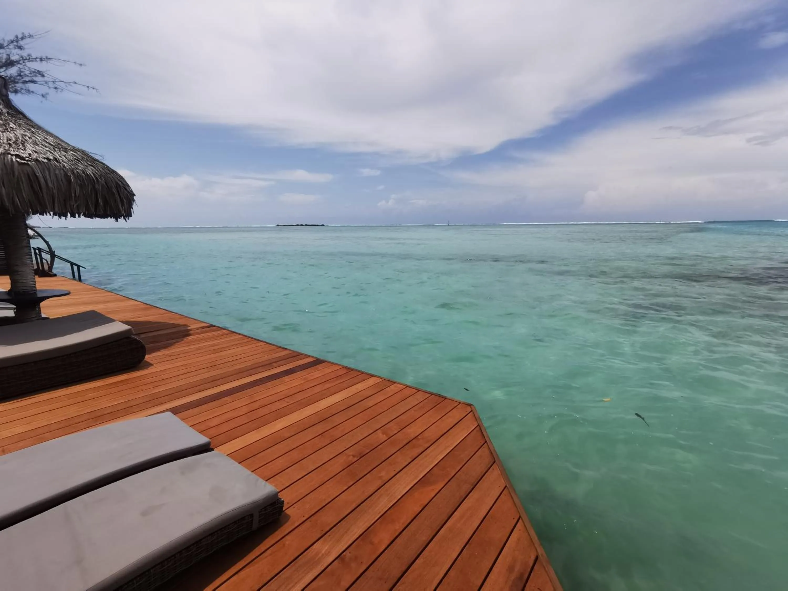 Solarium in Hôtel Fenua Mata'i'oa