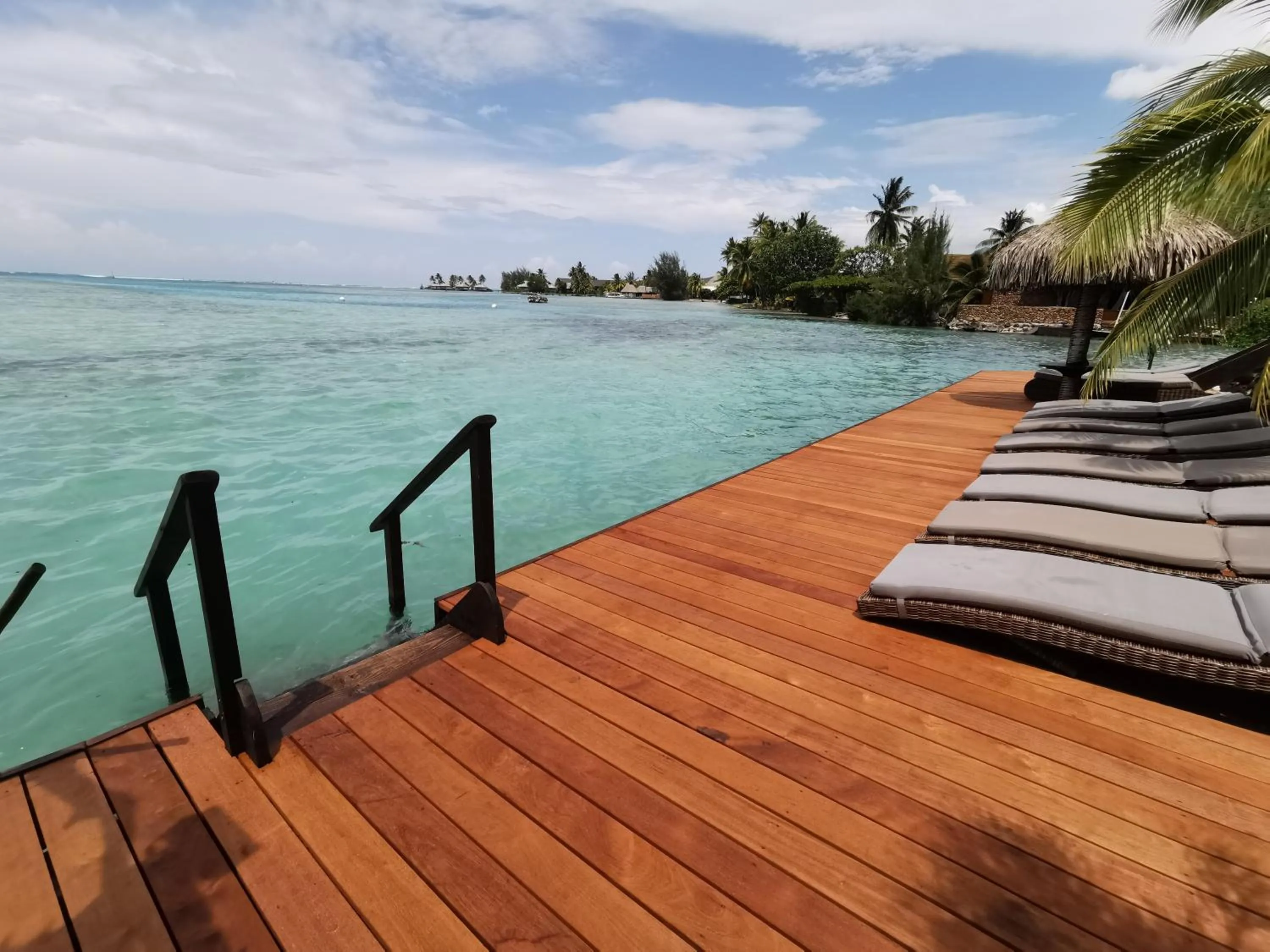Solarium in Hôtel Fenua Mata'i'oa