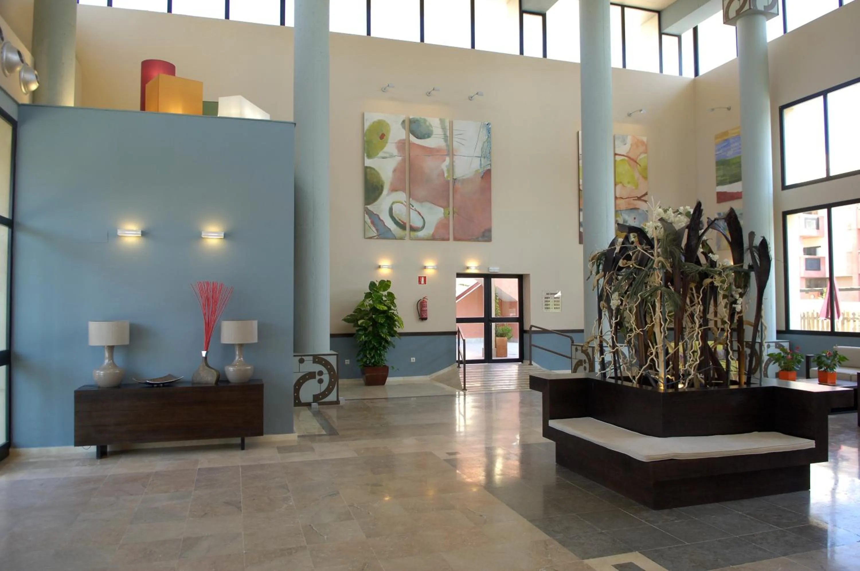 Lobby or reception in Leo Punta Umbría