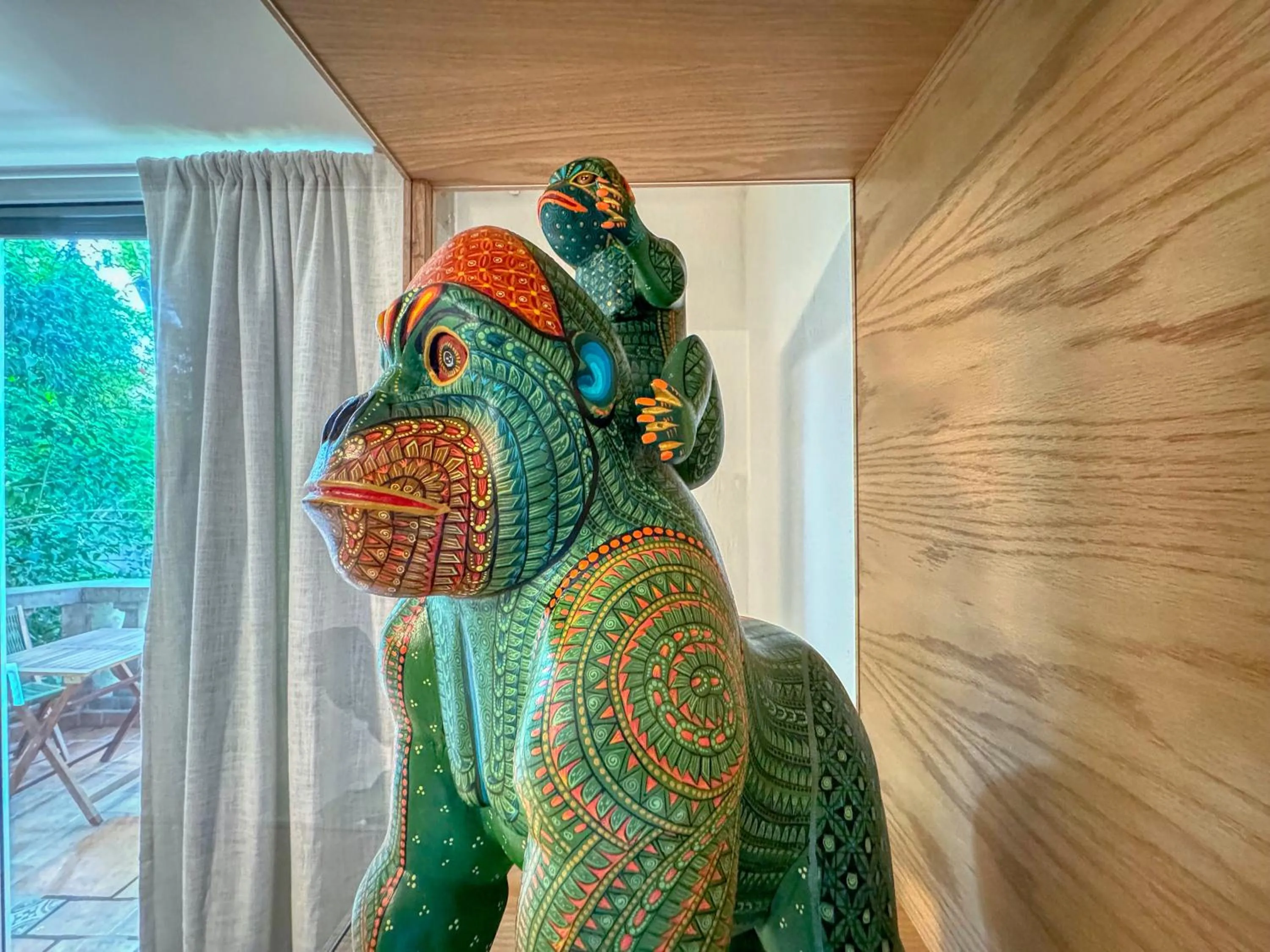 Decorative detail in Hotel Boutique Casa Alebrije