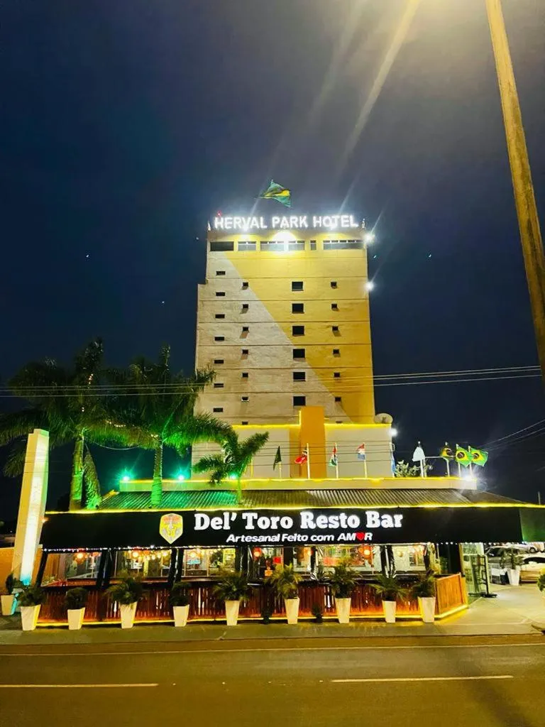 Lounge or bar in Herval Park Hotel