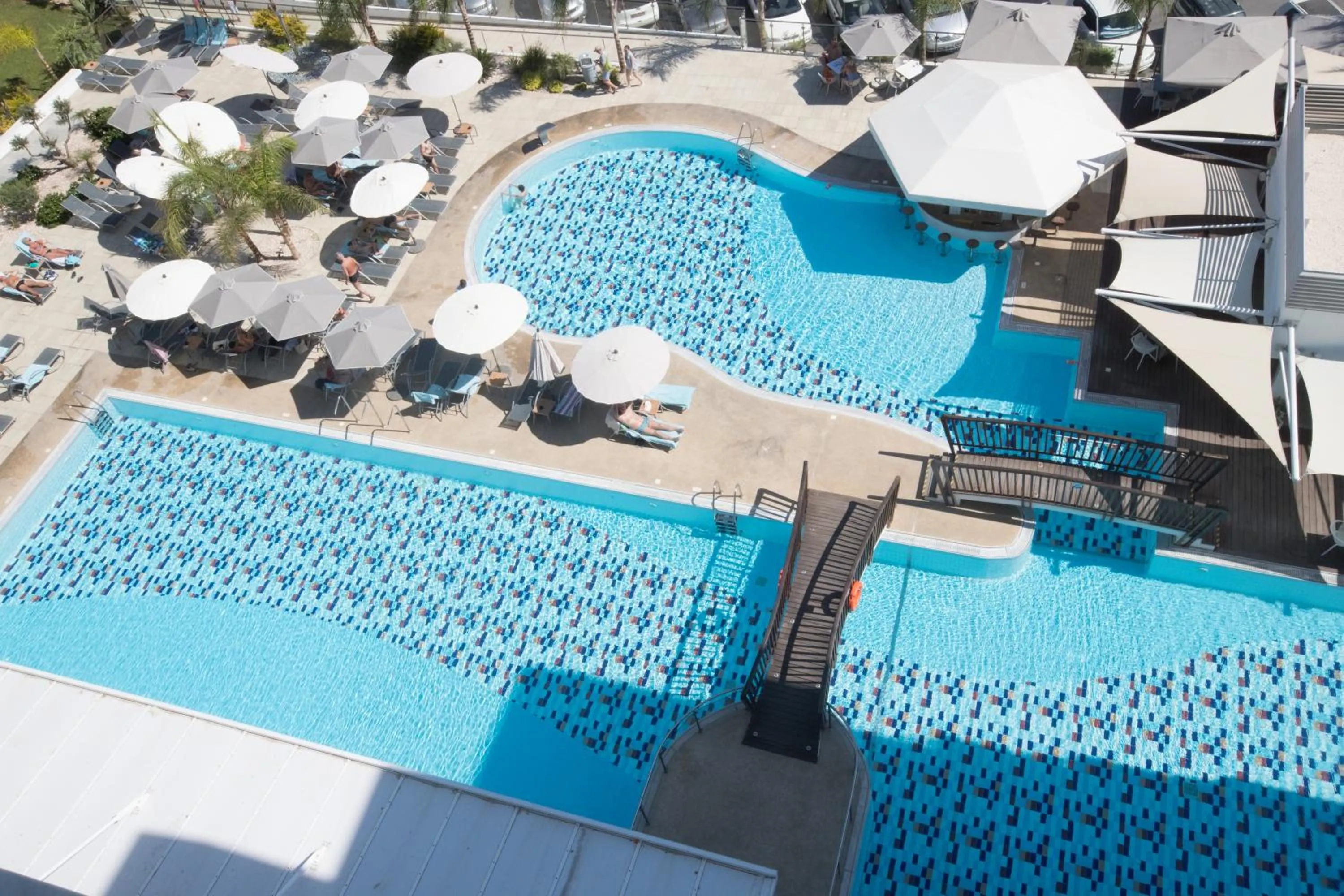 Swimming pool in Vassos Nissi Plage Hotel & Spa