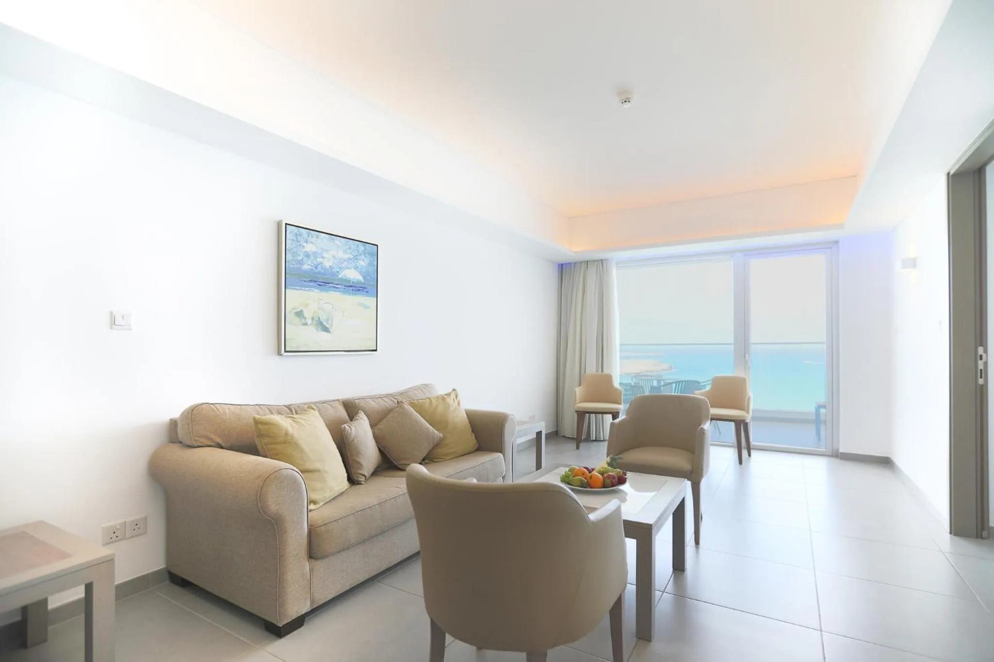 Living room in Vassos Nissi Plage Hotel & Spa