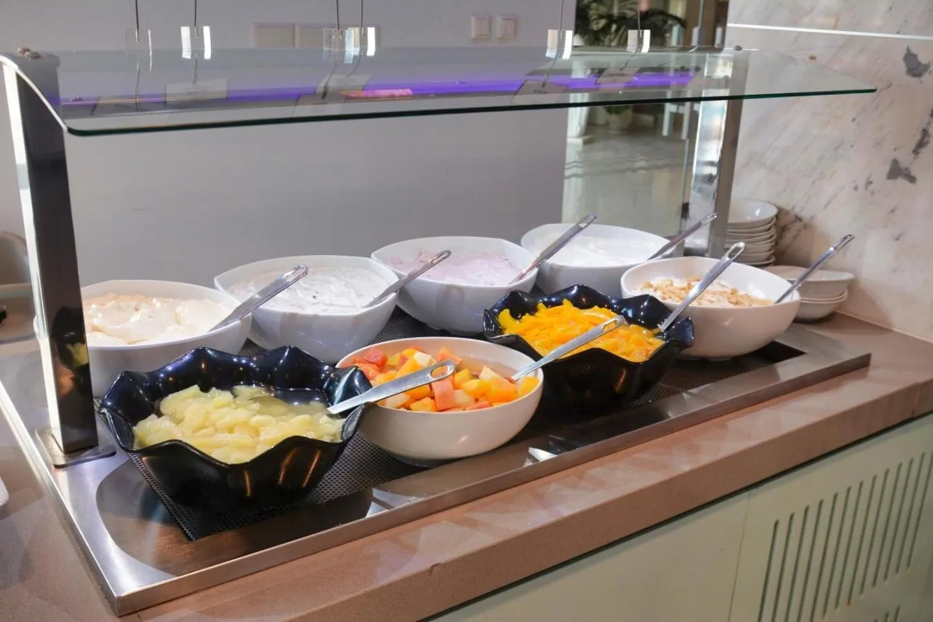 Breakfast in Vassos Nissi Plage Hotel & Spa