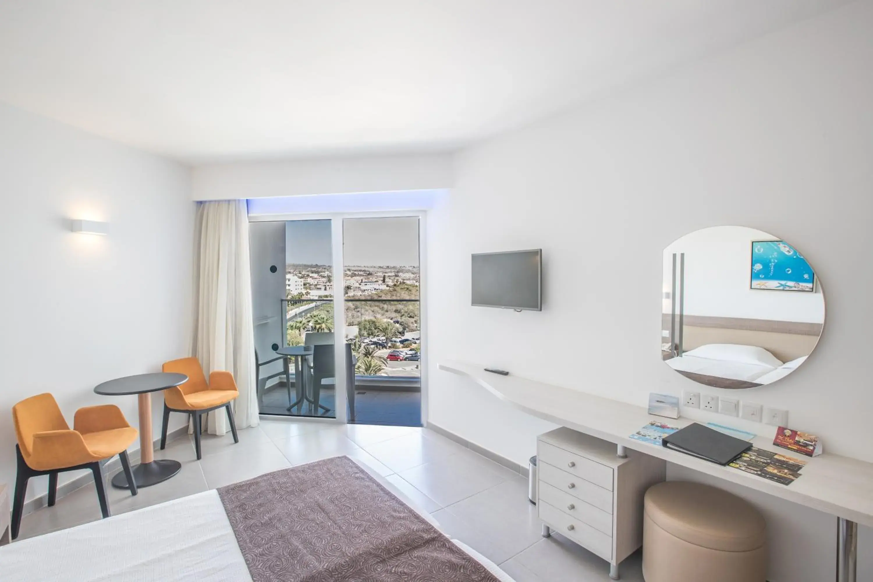 Double or Twin Room with City View in Vassos Nissi Plage Hotel & Spa Double or Twin Room with City View in Vassos Nissi Plage Hotel & Spa