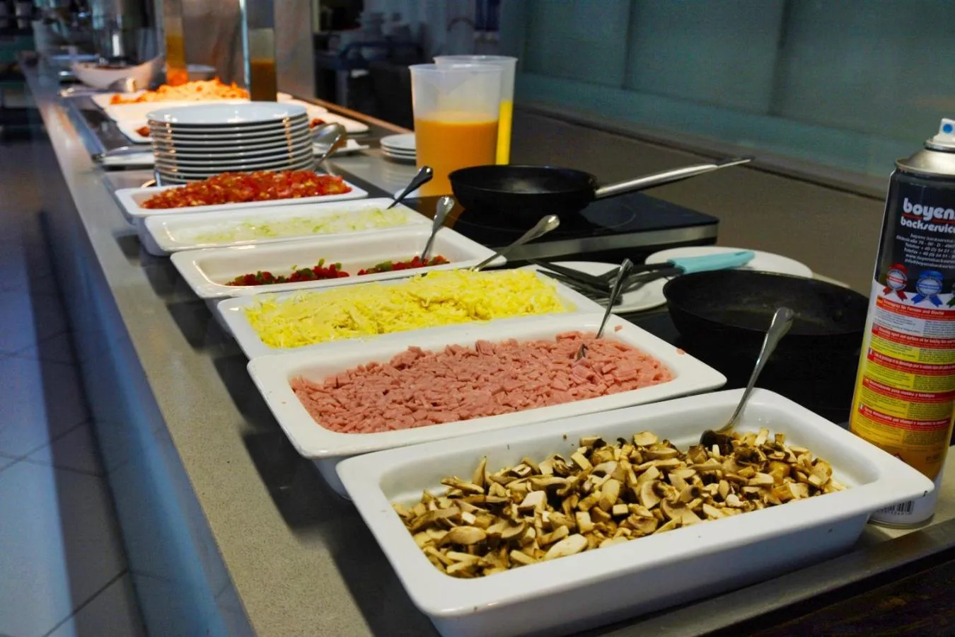 Breakfast in Vassos Nissi Plage Hotel & Spa