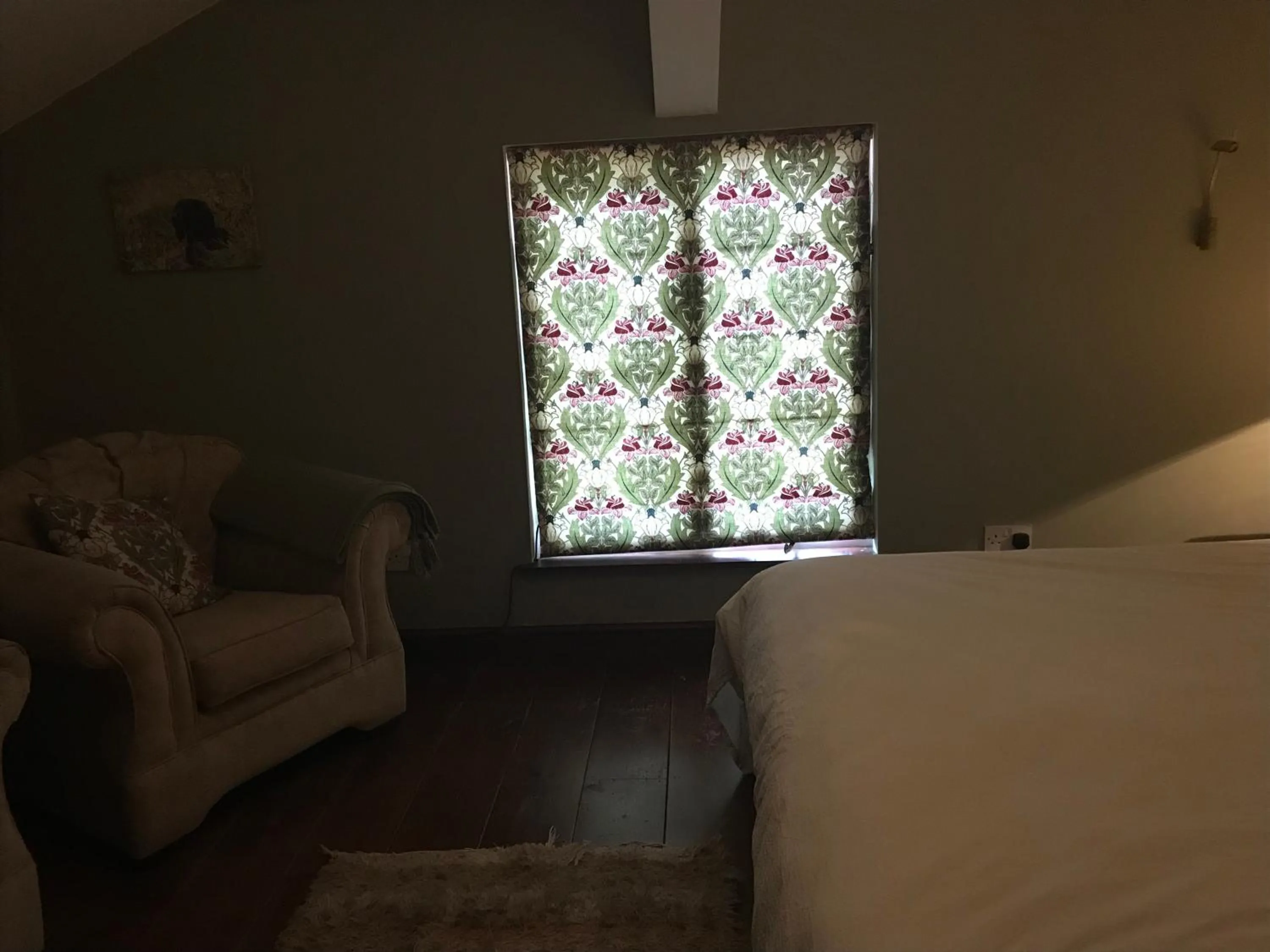 Decorative detail, Bed in Pleck Barn B&B