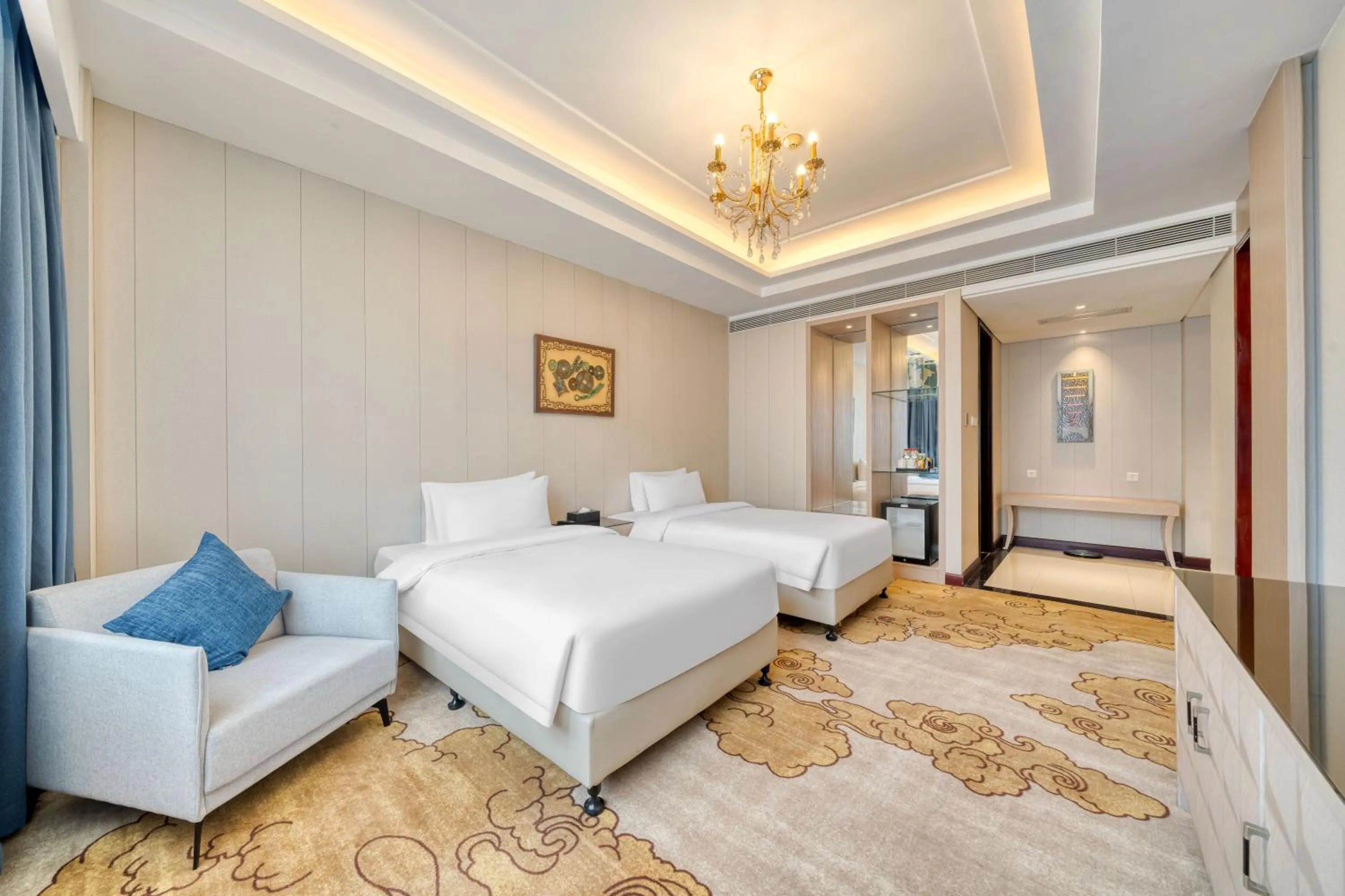 Bed in Dayhello Hotel Shenzhen Shekou