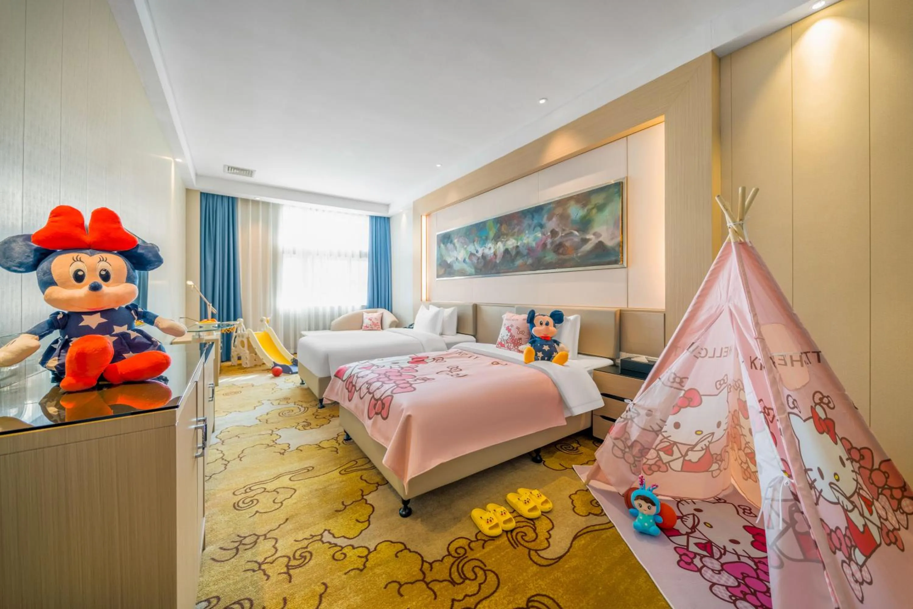 Bed in Dayhello Hotel Shenzhen Shekou