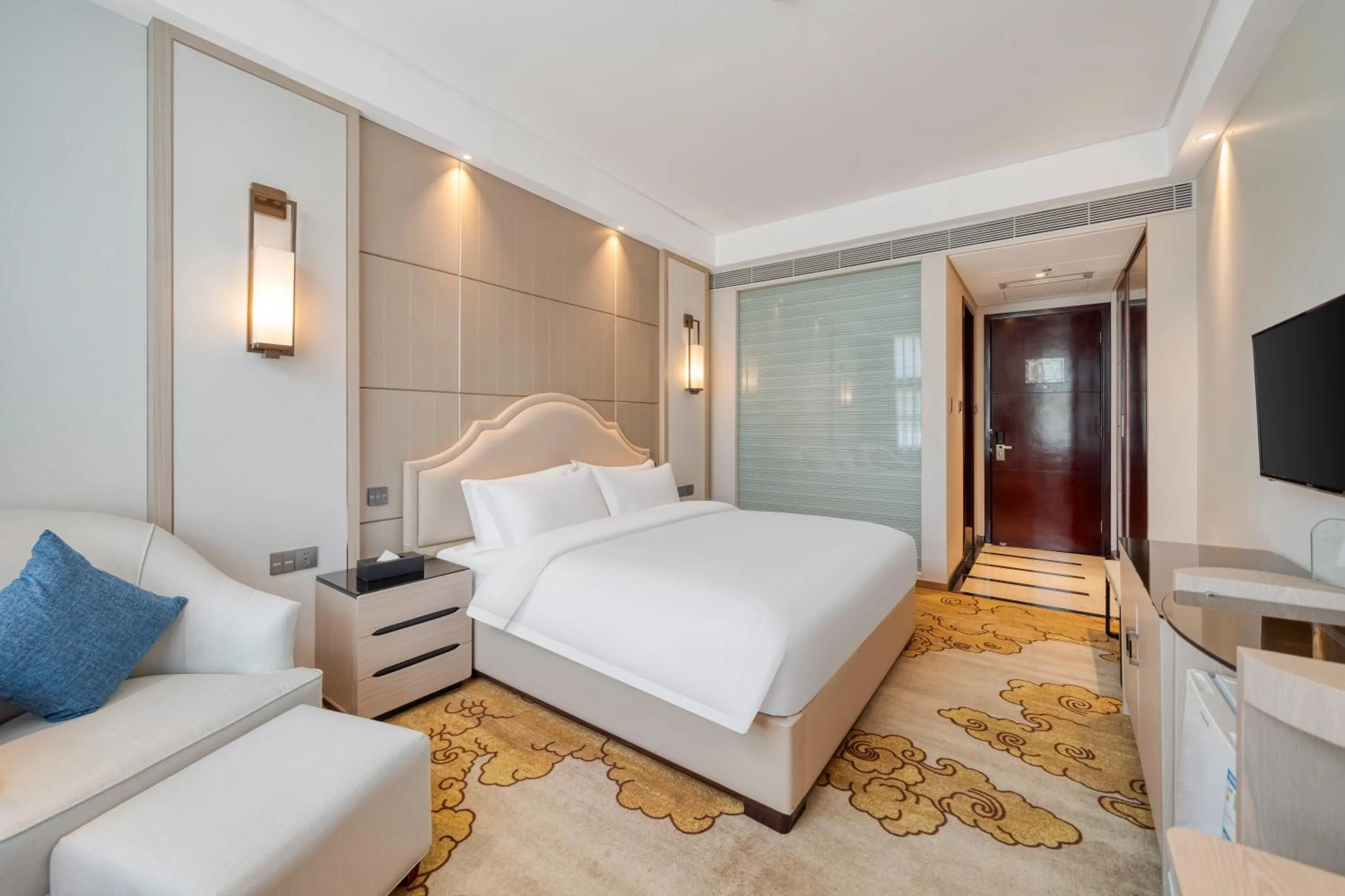 Bed in Dayhello Hotel Shenzhen Shekou