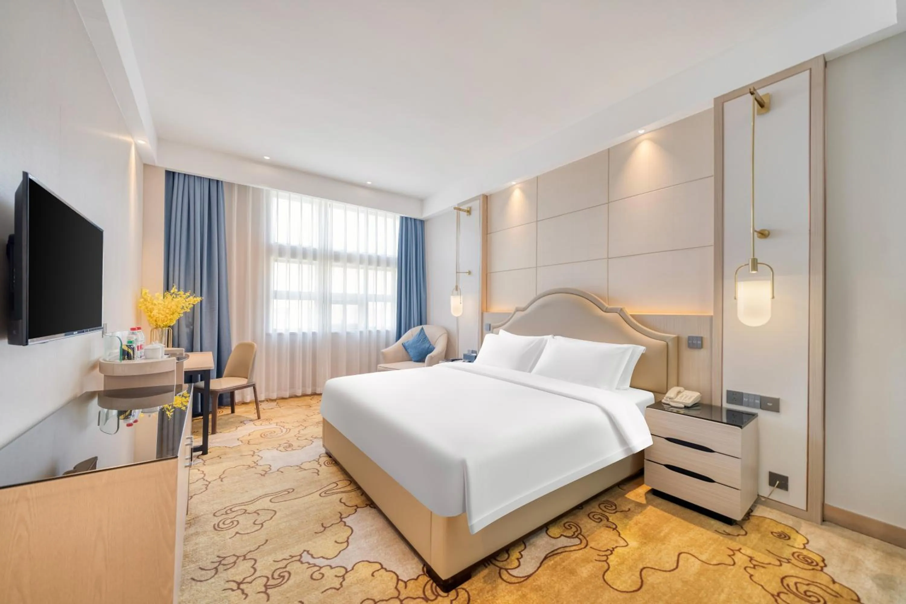 Communal lounge/ TV room in Dayhello Hotel Shenzhen Shekou