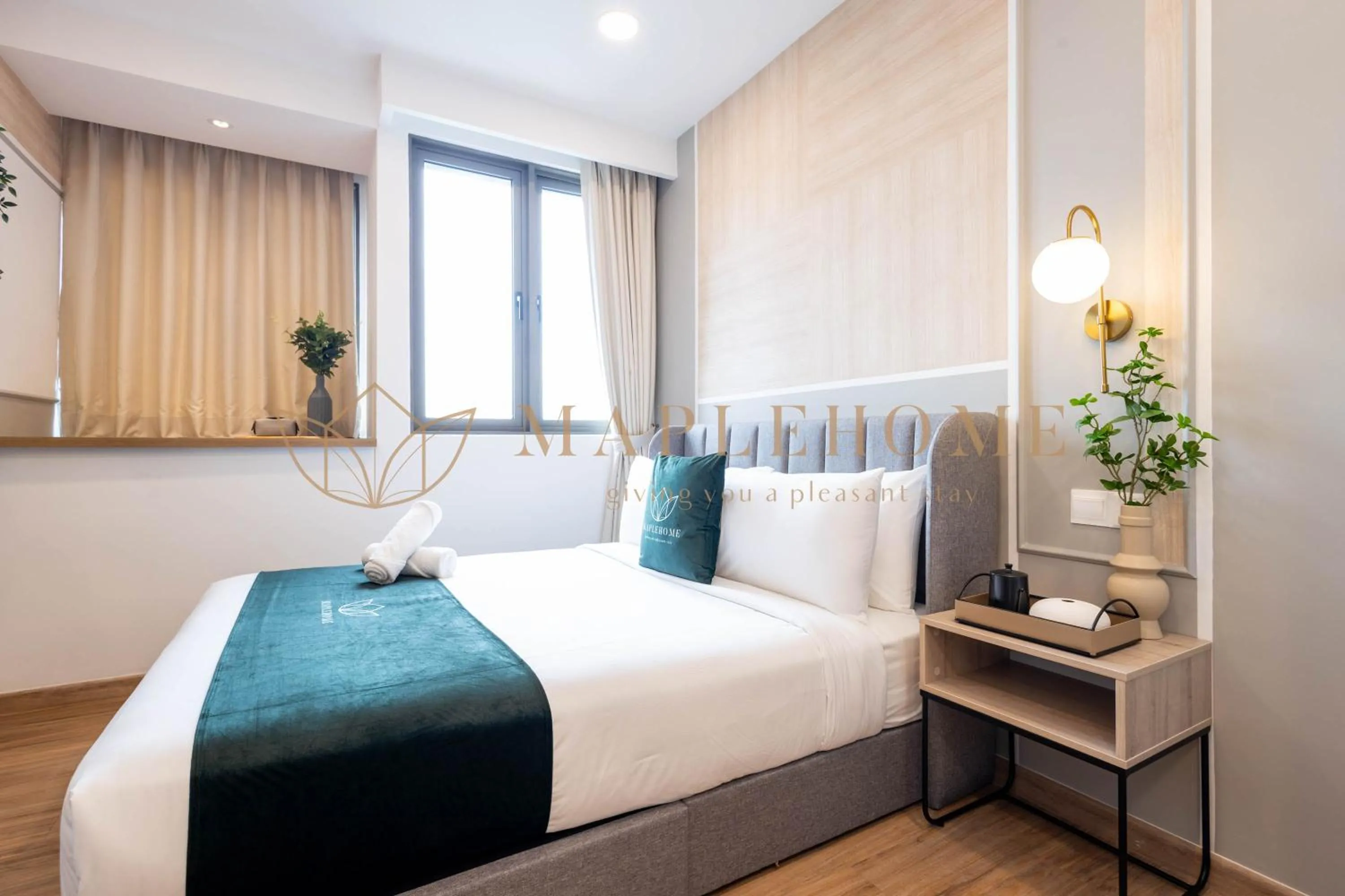 Bed in Riveria Premier Suites Kuala Lumpur