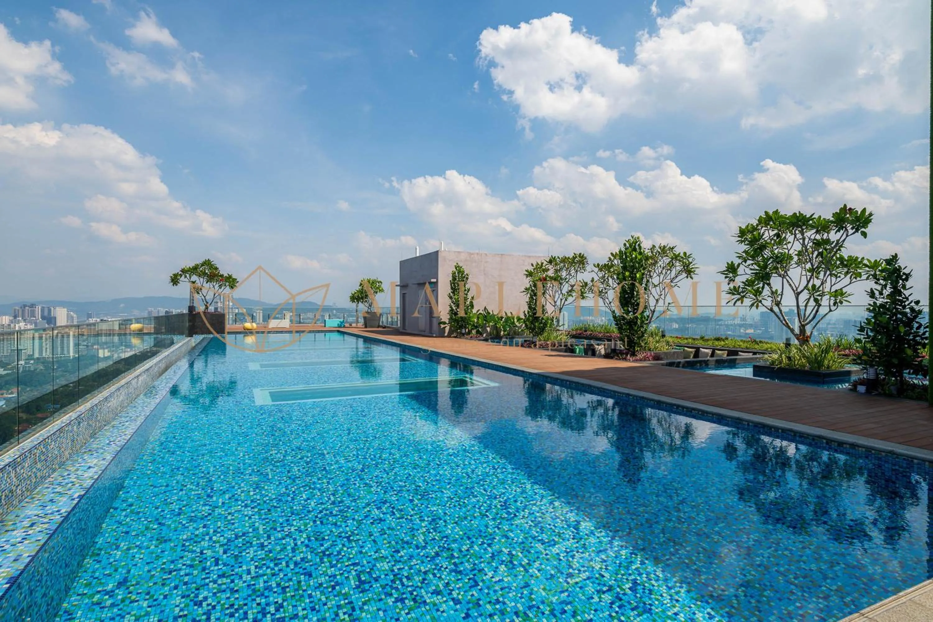 Swimming pool in Riveria Premier Suites Kuala Lumpur