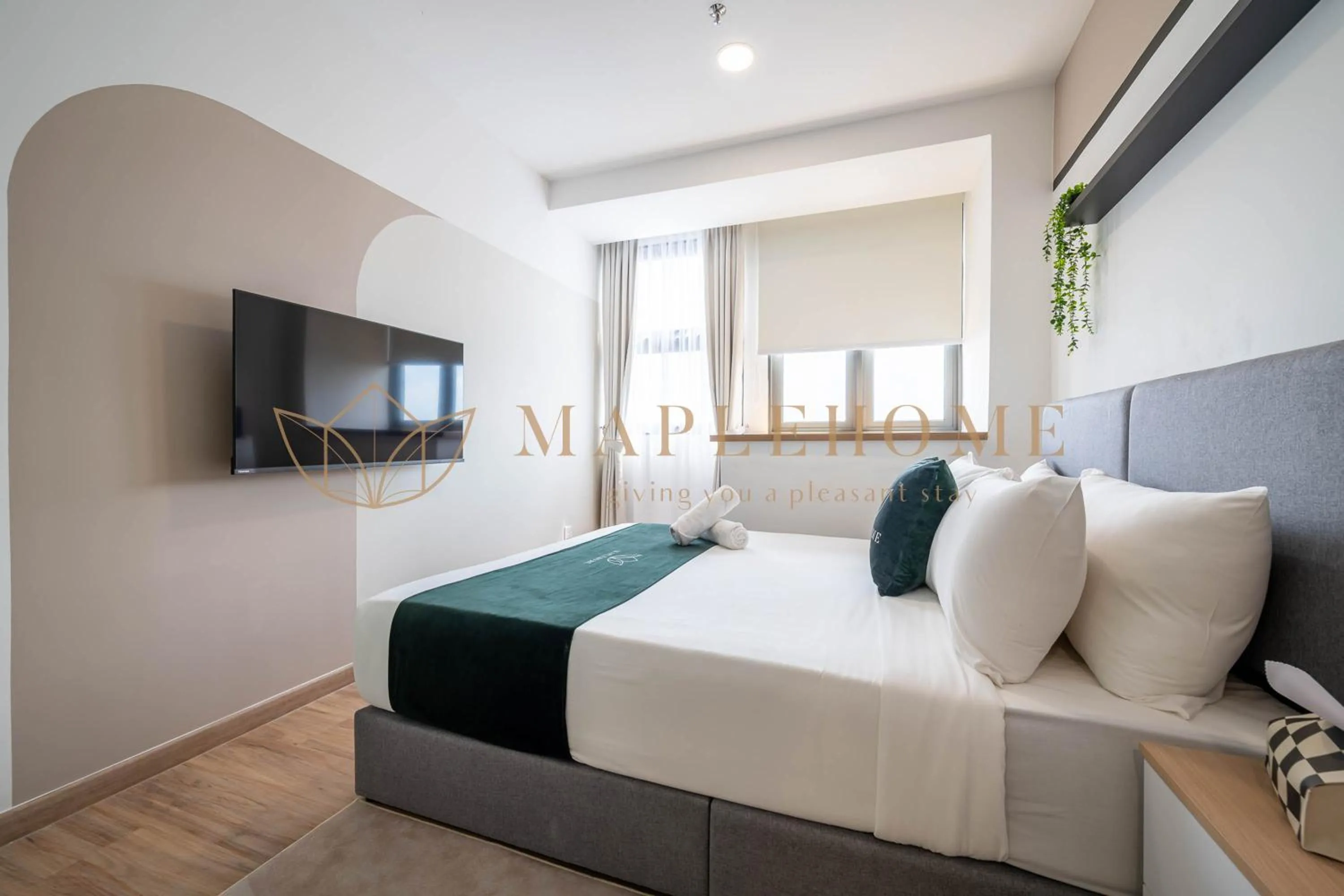 Bed in Riveria Premier Suites Kuala Lumpur