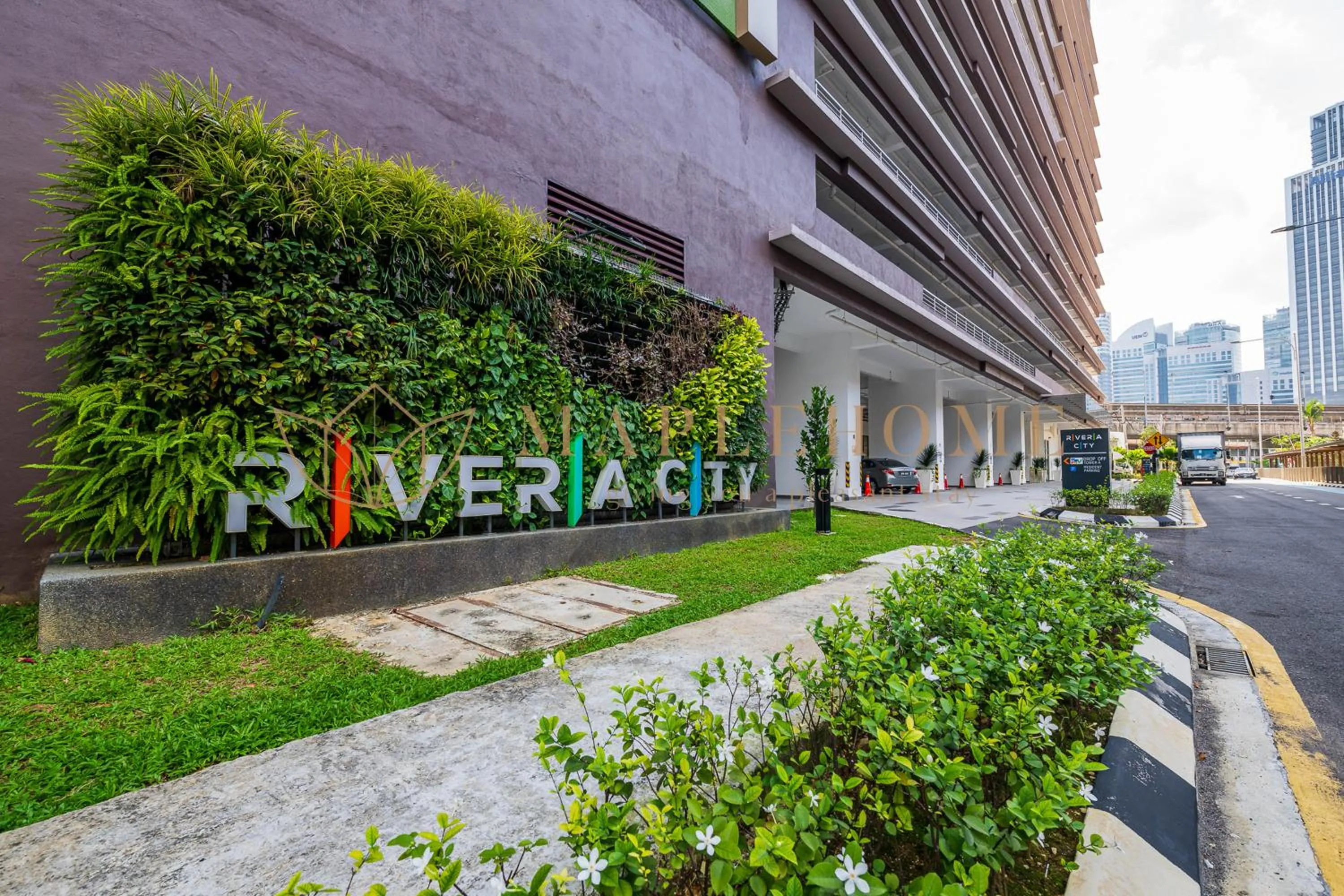 Property building in Riveria Premier Suites Kuala Lumpur