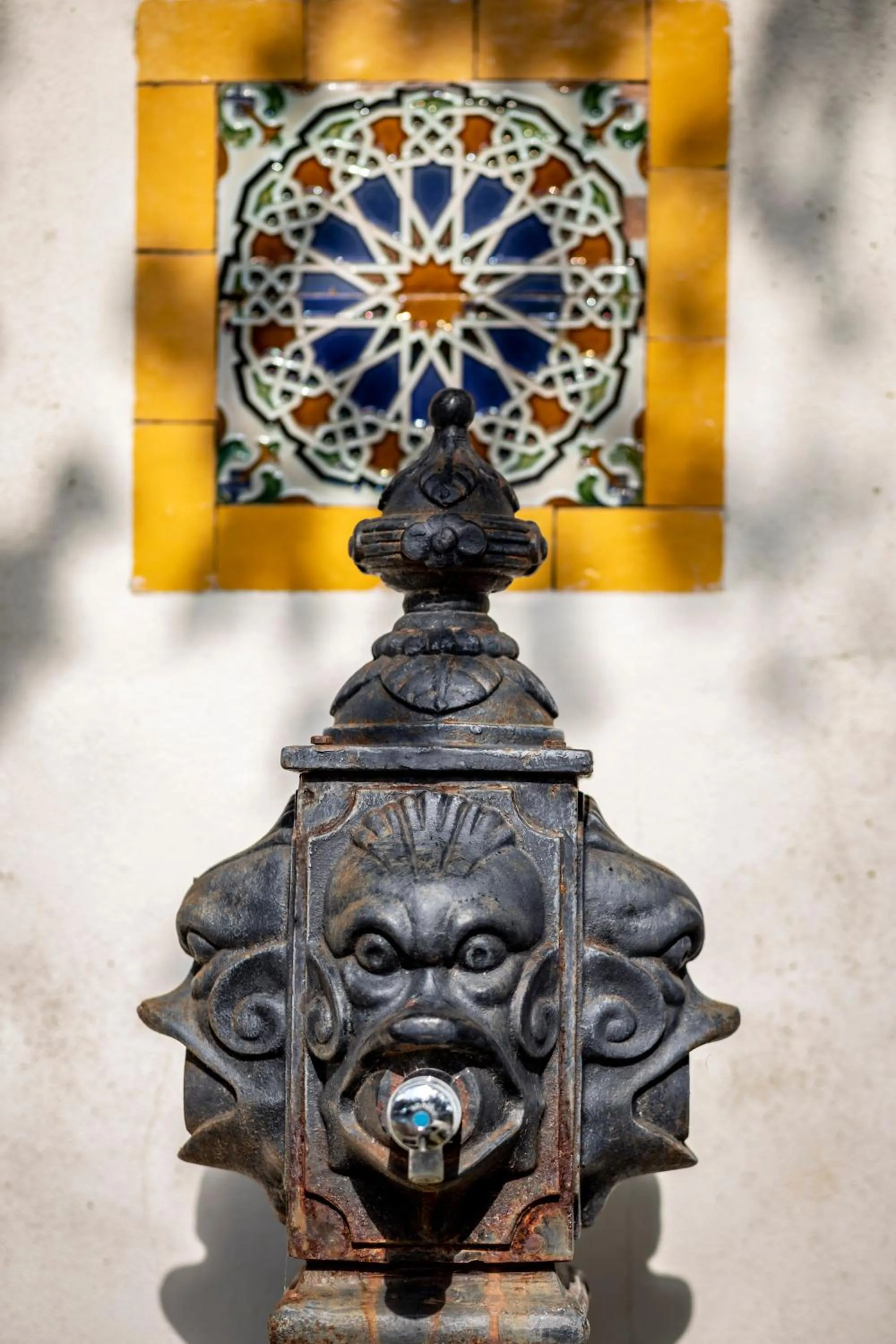 Decorative detail in Paraiso Perdido