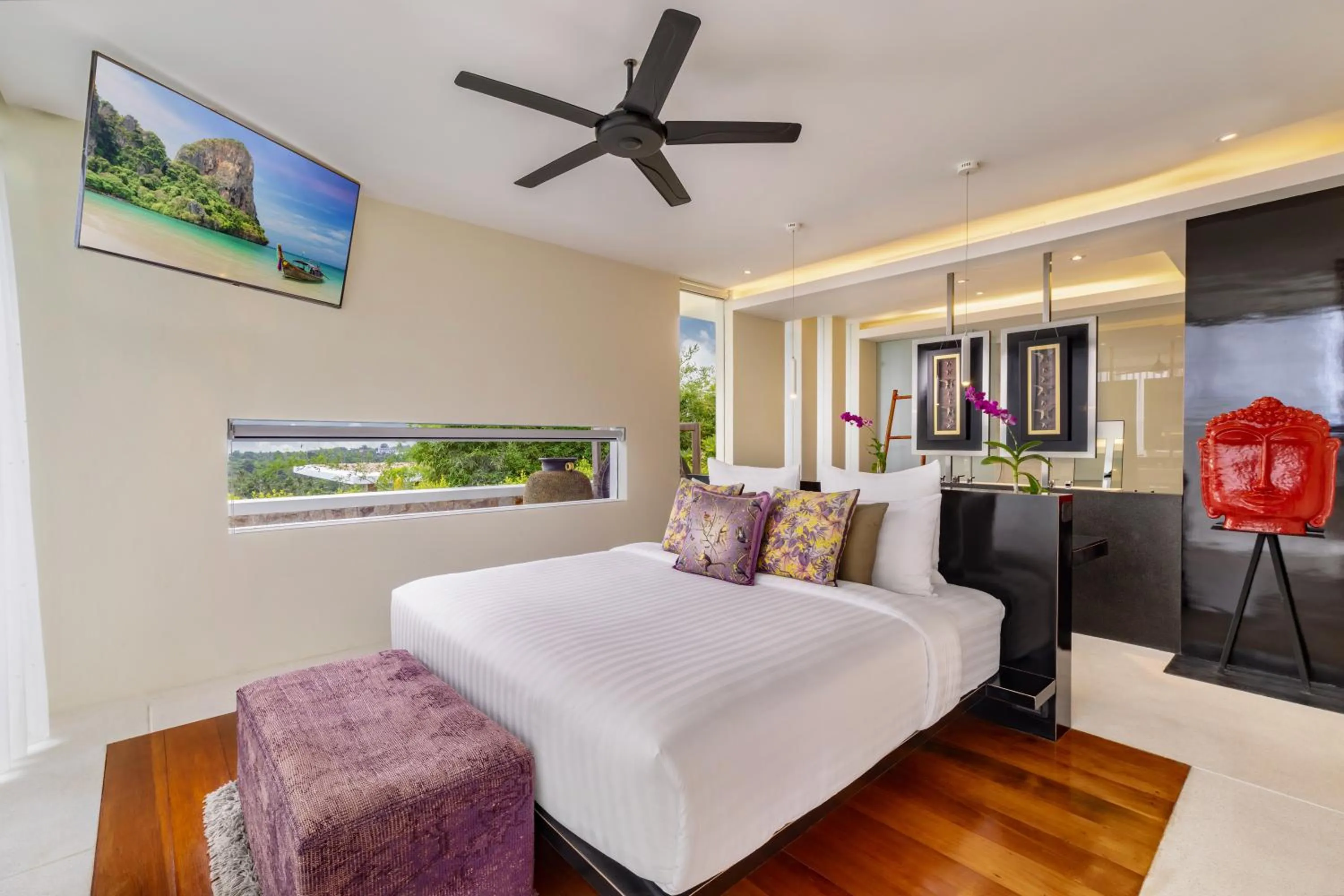 Bedroom in Villa Sangkachai
