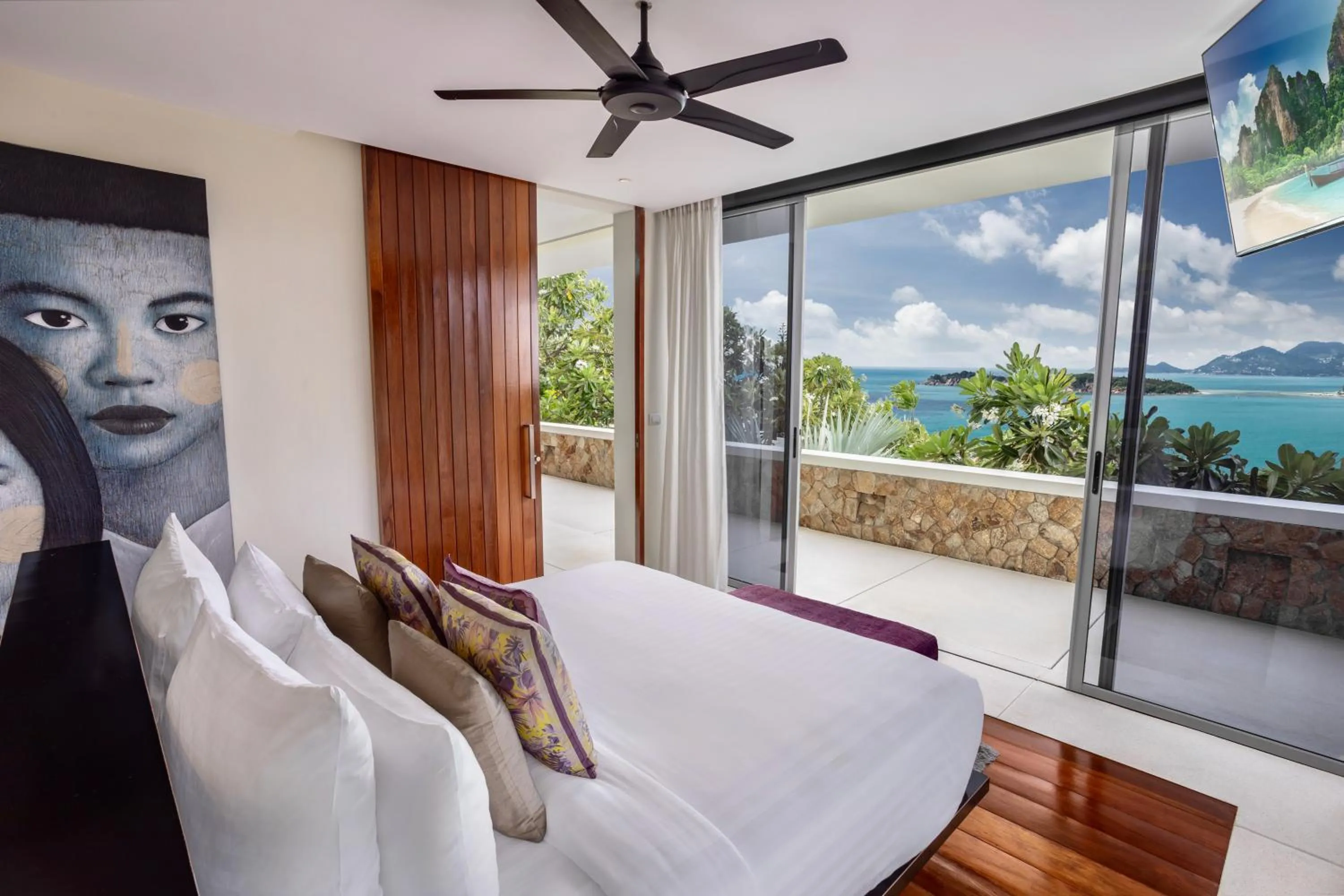 Bedroom in Villa Sangkachai