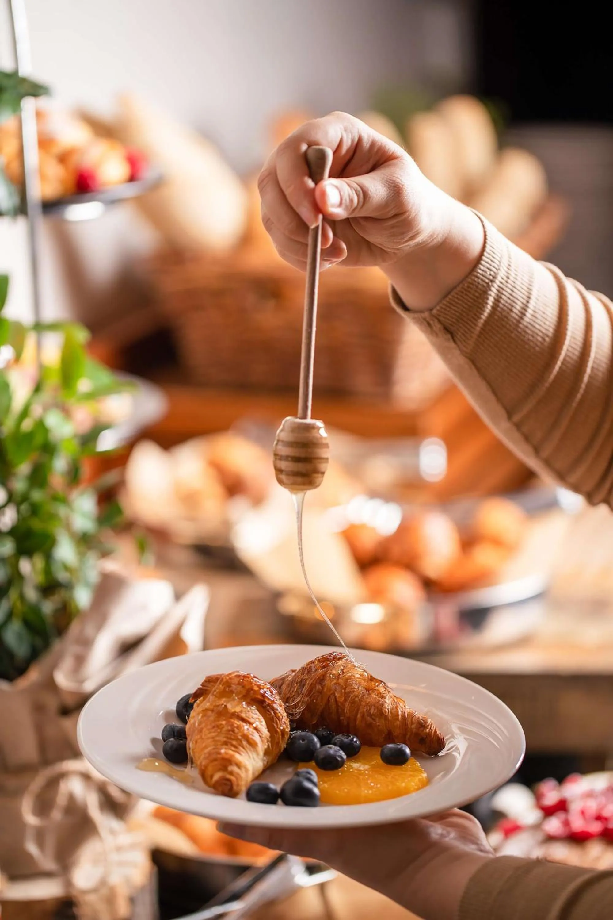 Breakfast in Radisson Blu Hotel Wroclaw