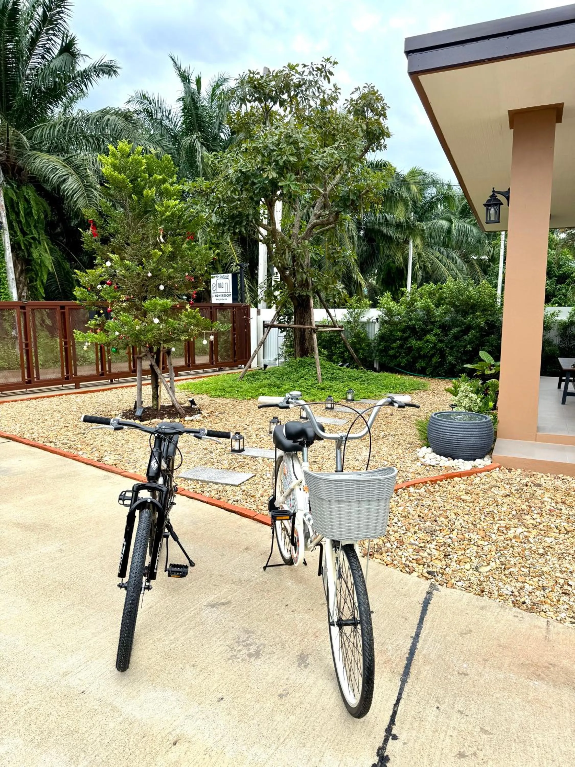 Cycling in jj home resort