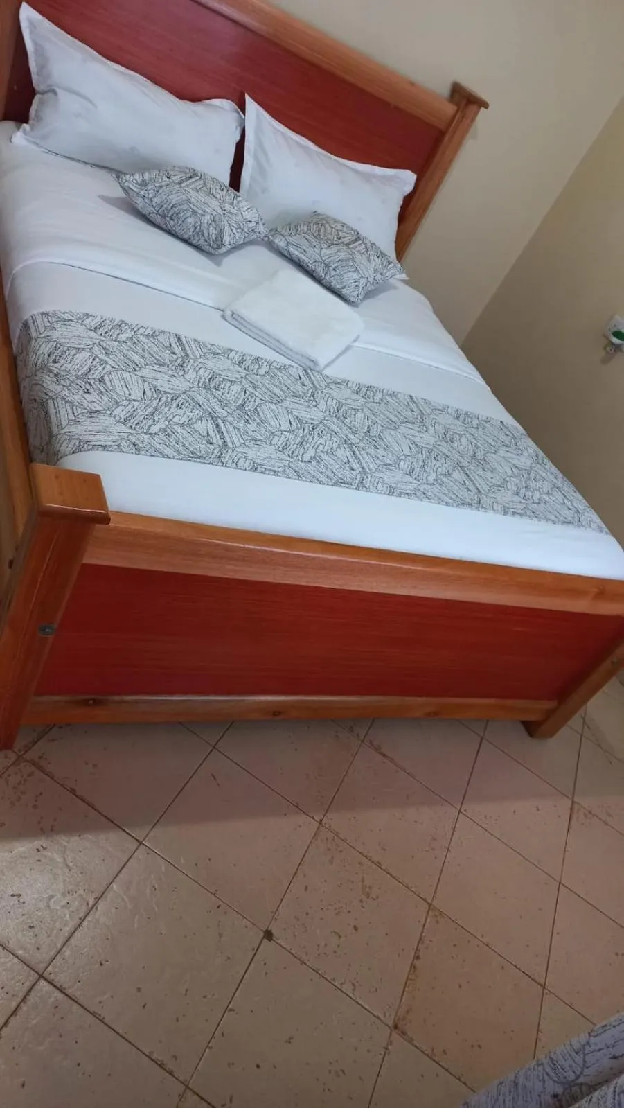 Bed in Landmark Guest house, Skuta area-Nyeri town