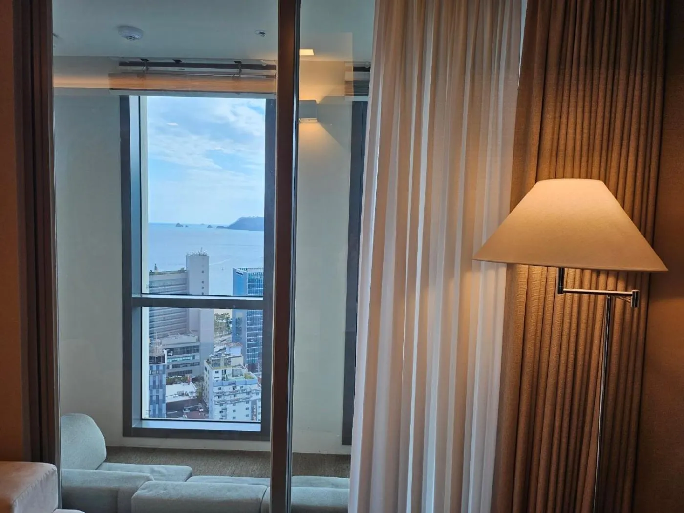 Living room in Haeundae Lamer Stay