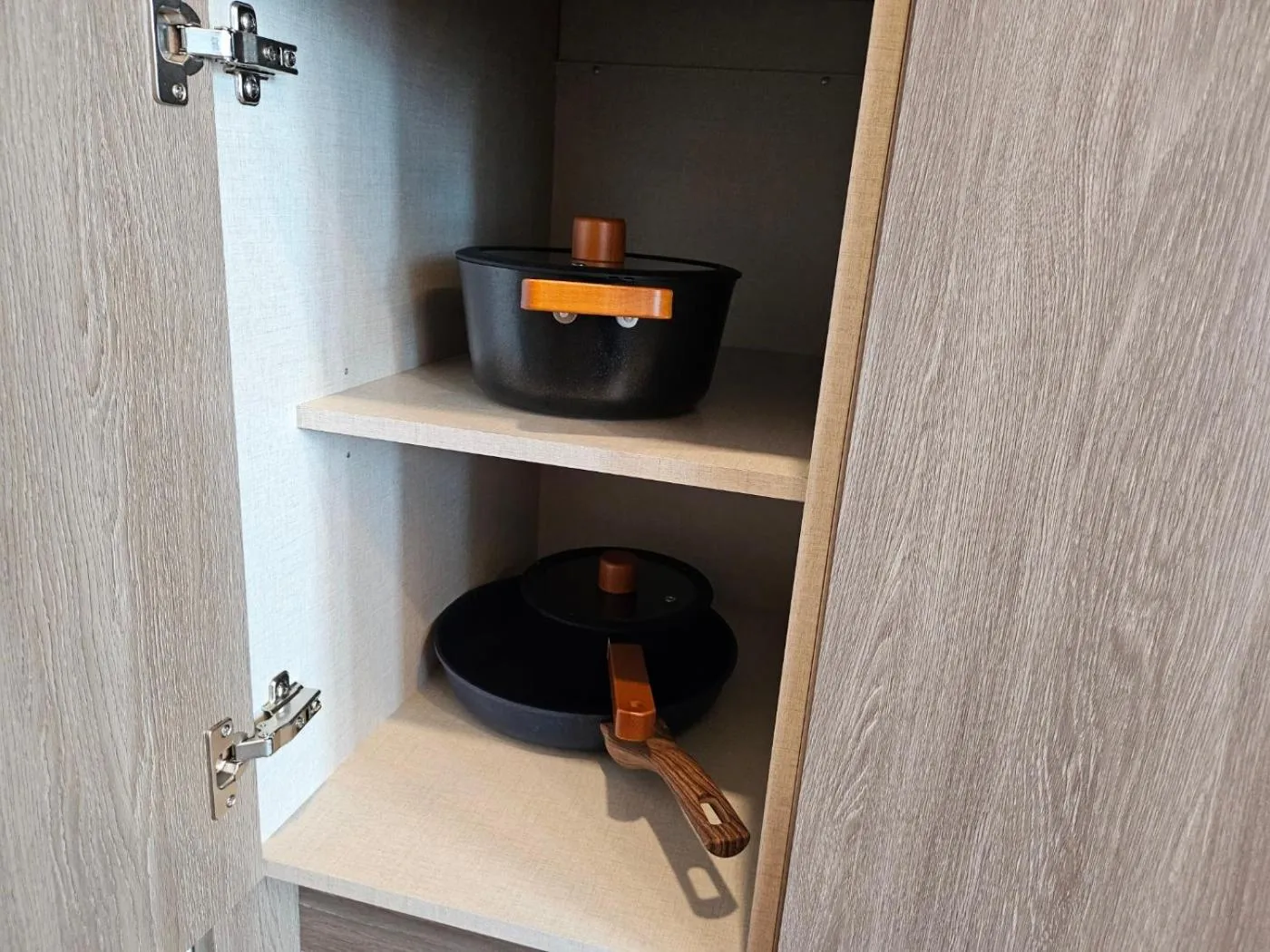 Kitchen or kitchenette in Haeundae Lamer Stay