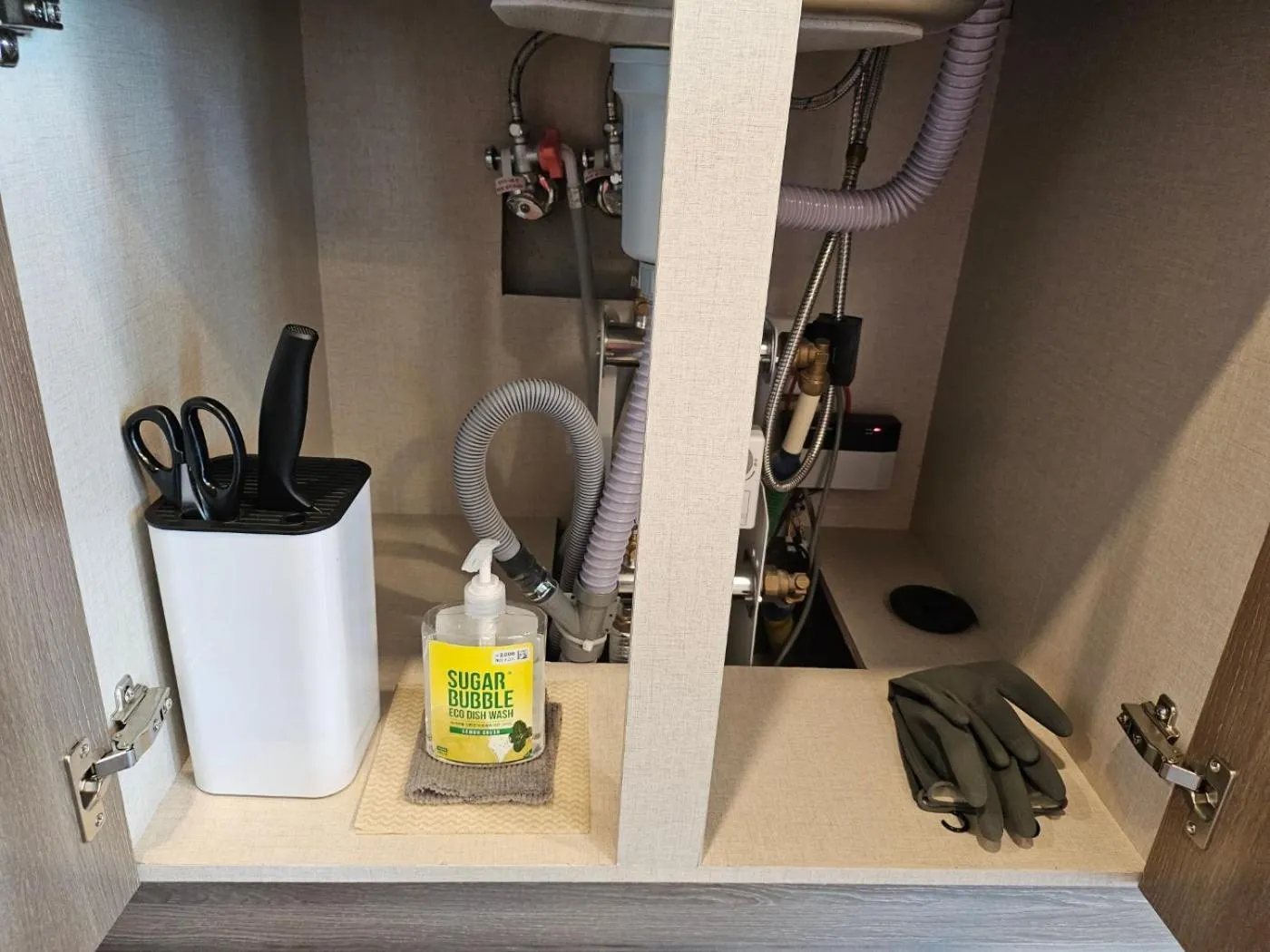 Kitchen or kitchenette in Haeundae Lamer Stay